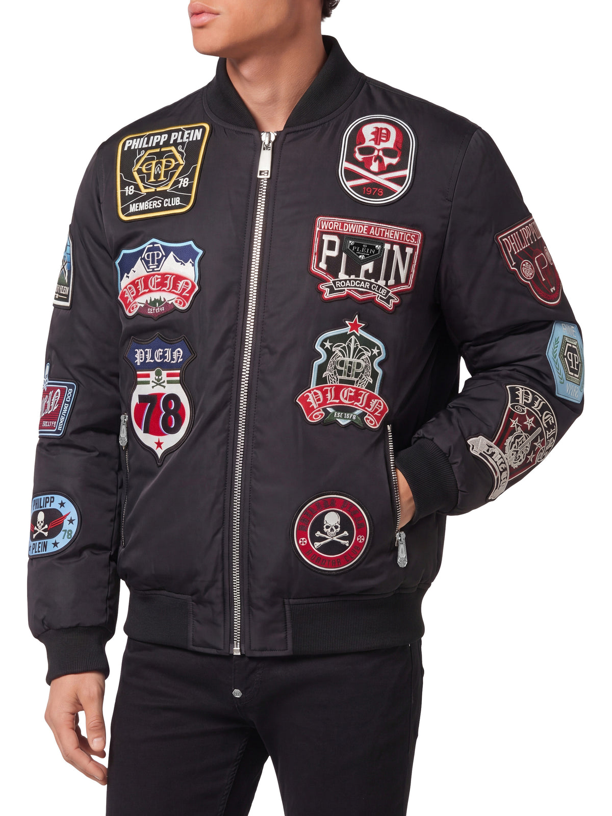 Nylon Bomber Patches