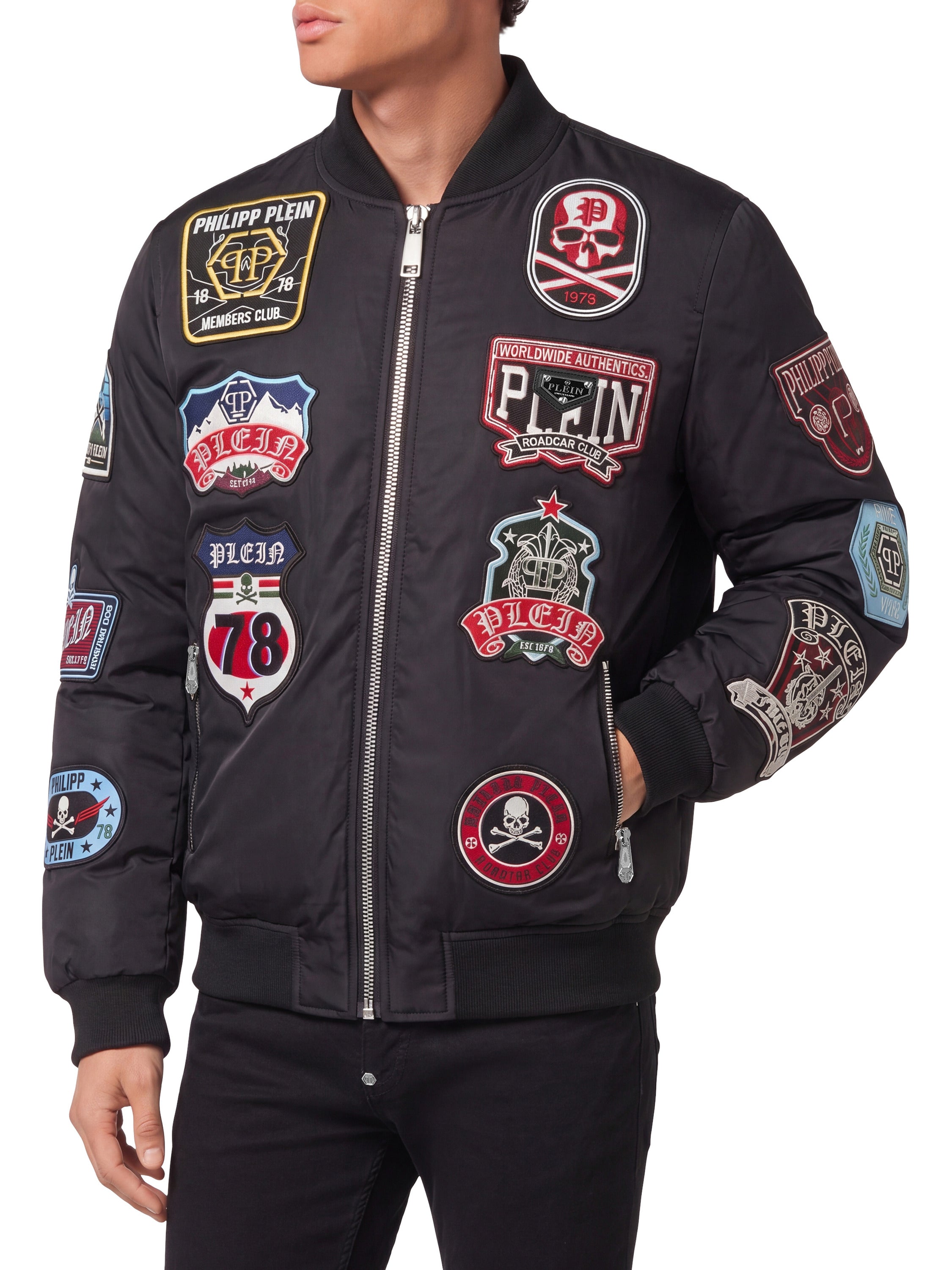 Nylon Bomber Patches