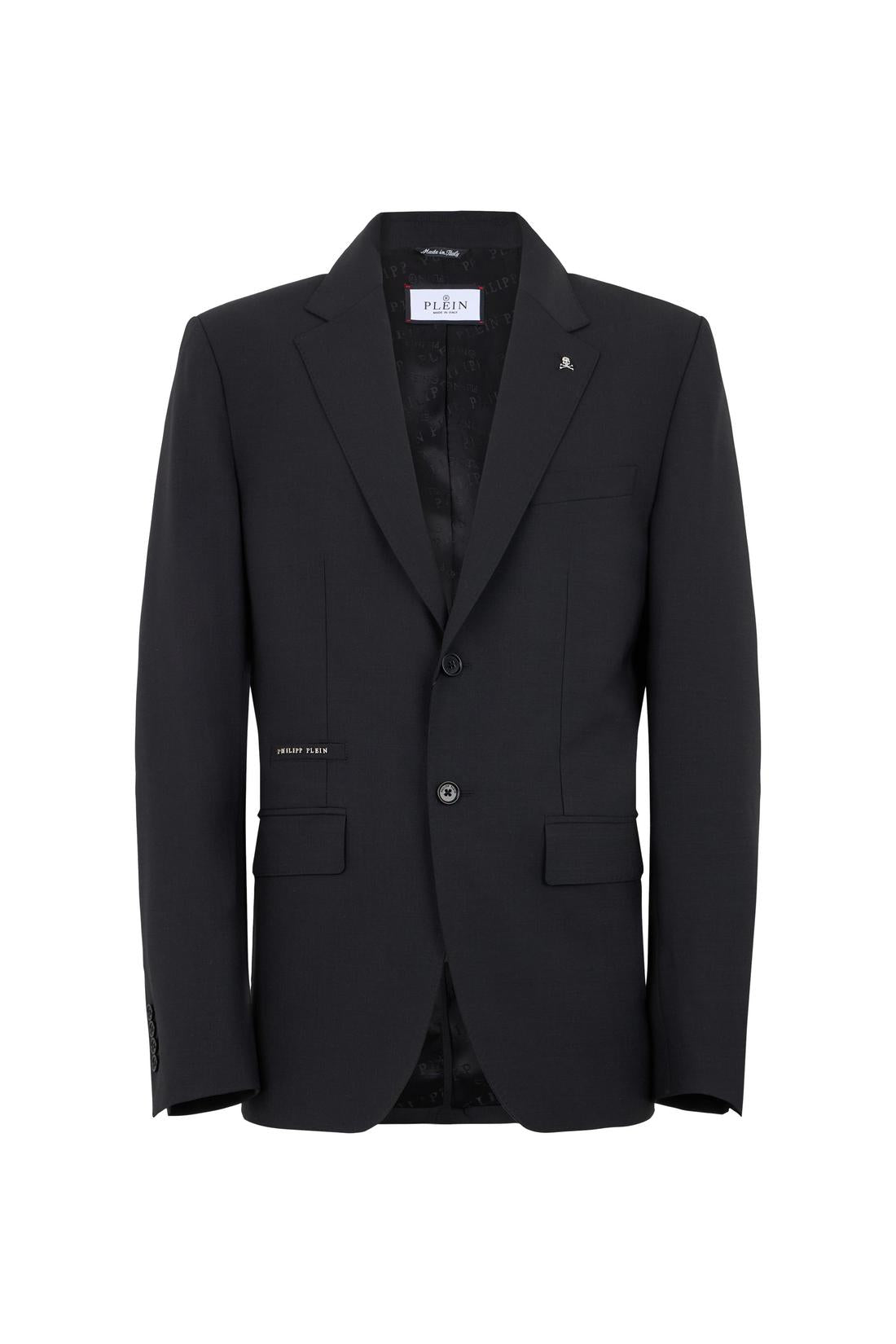 Philipp Plein Regular Fit Blazer Rever 2 Bottoni, Jacken & Mäntel