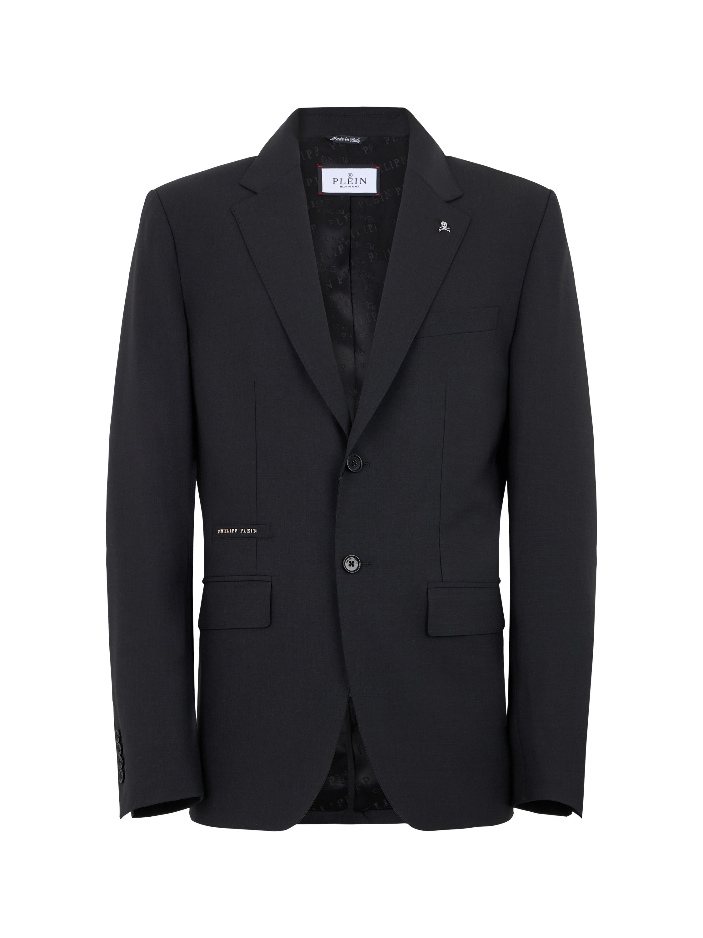 Regular Fit Blazer Skull Strass