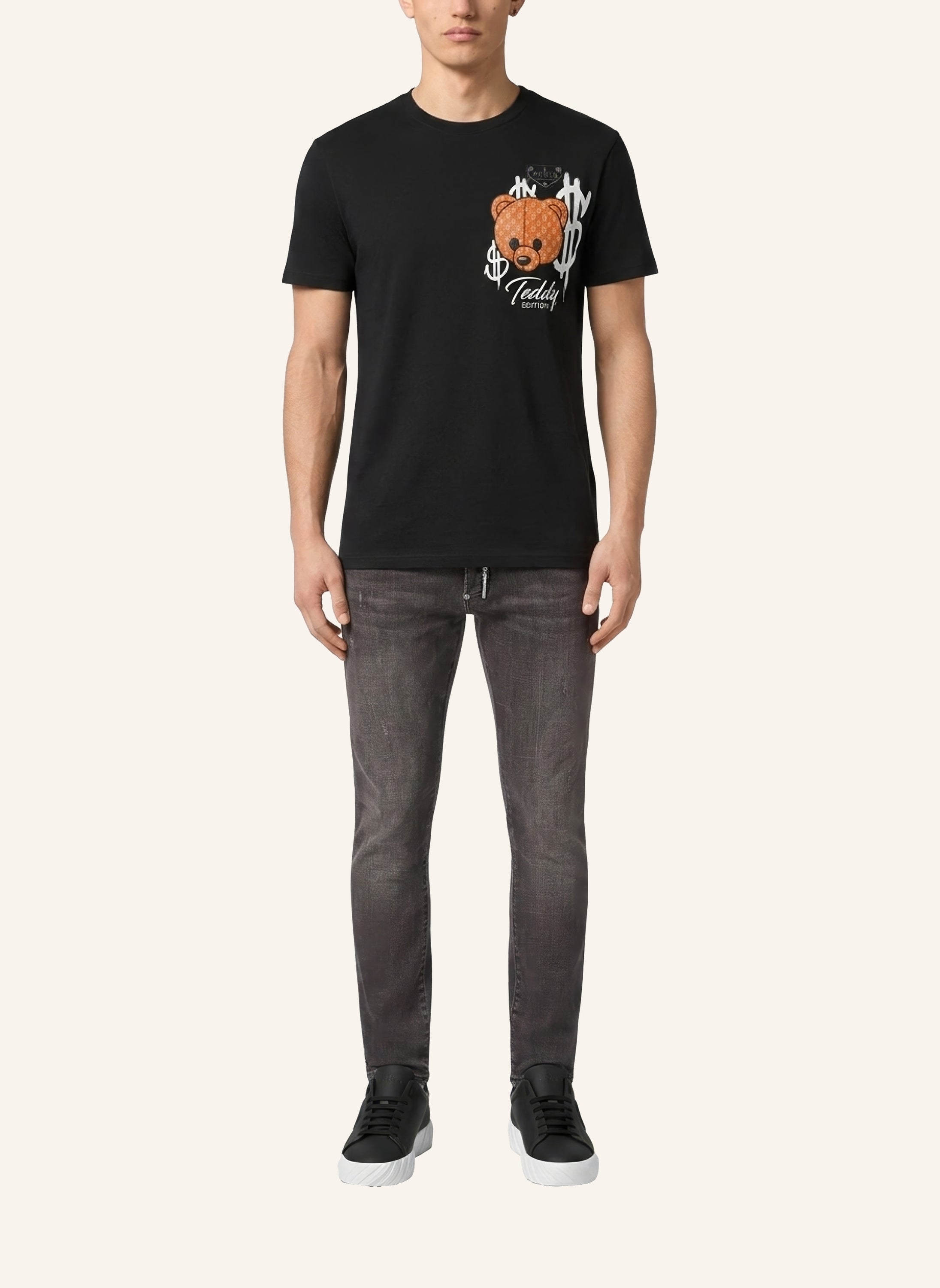 Jersey T-Shirt Teddy Chest