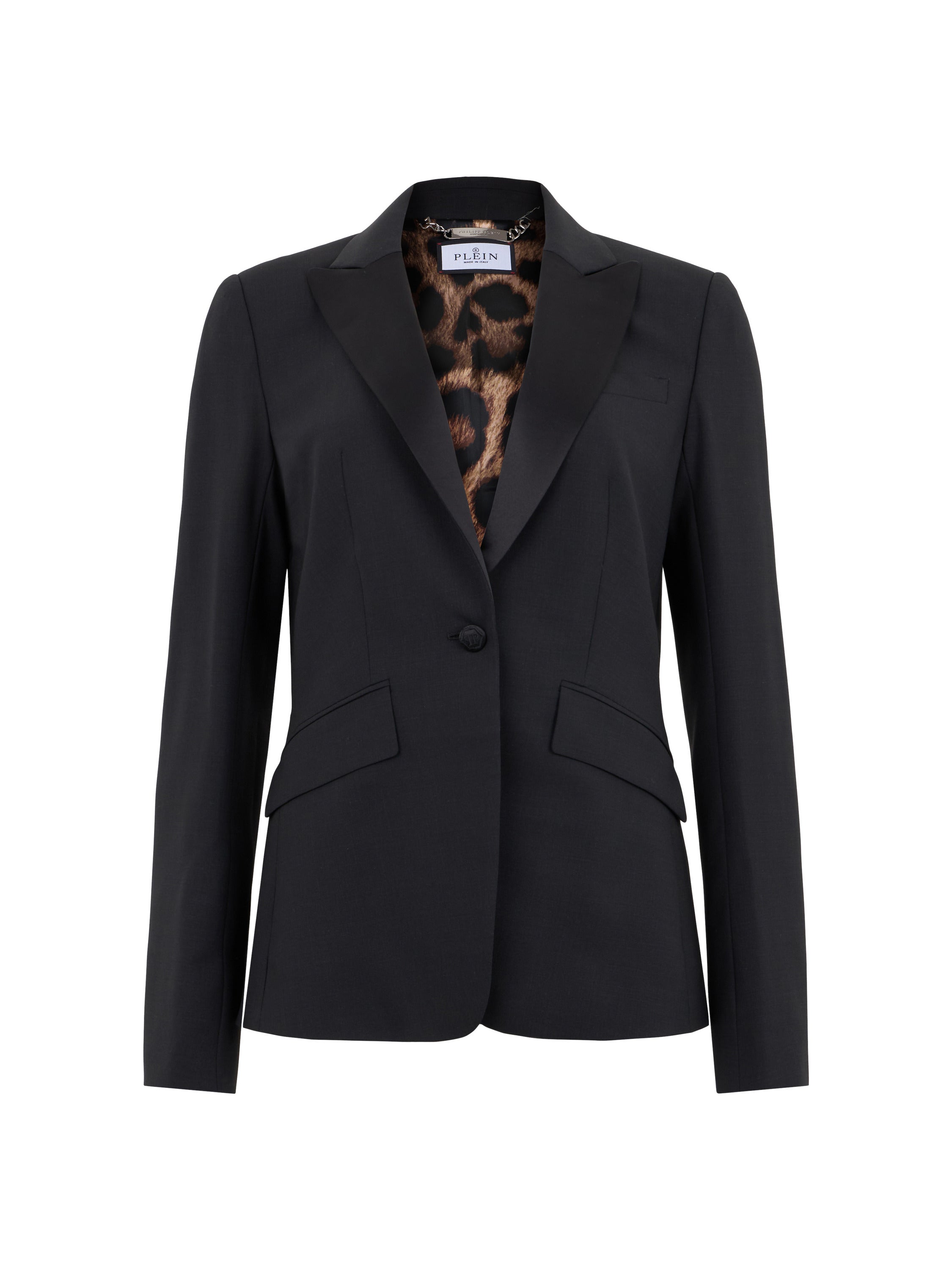 Single Breasted Fit Blazer Skull
