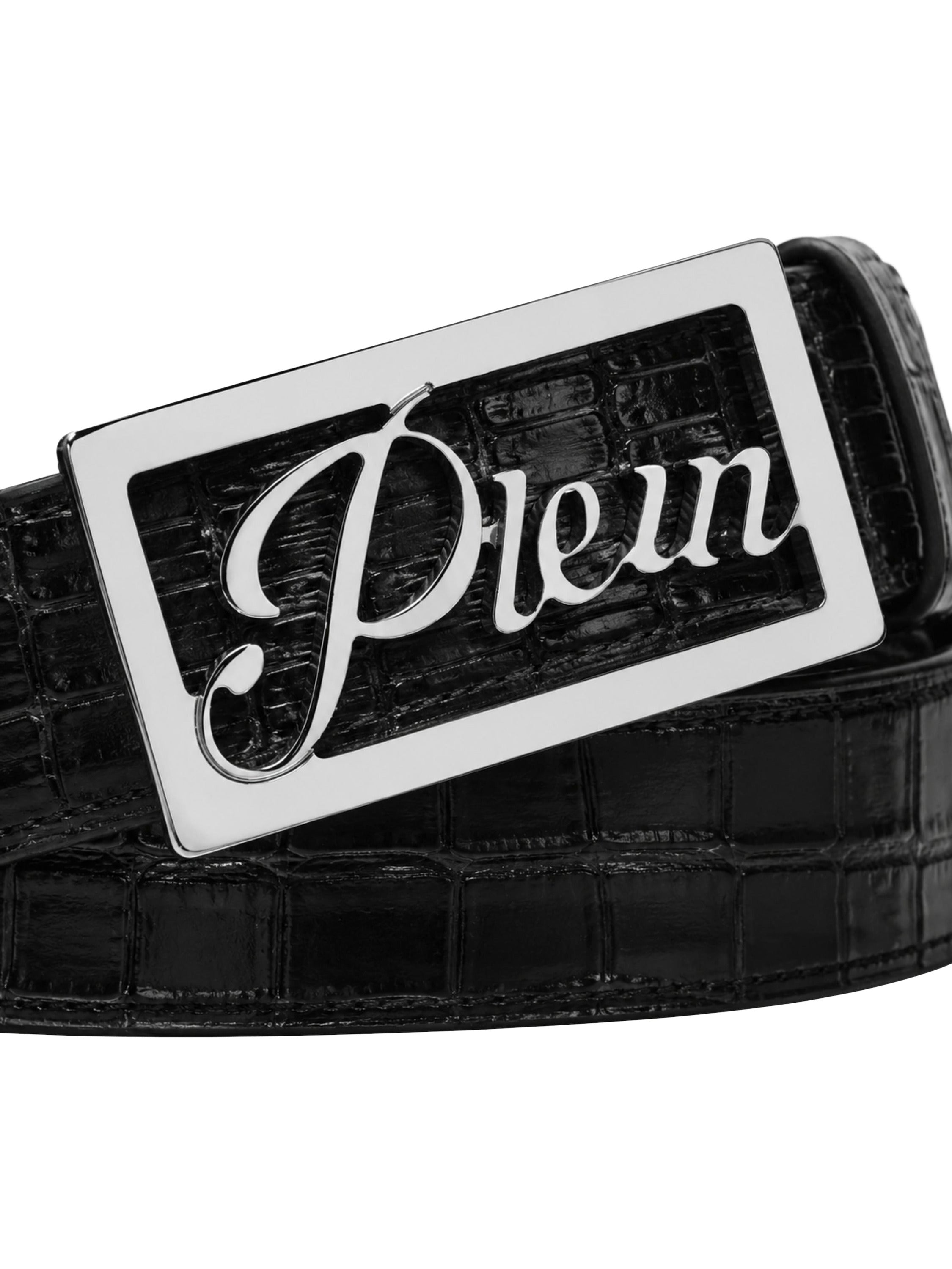 Saffiano Leather Belt Cocco