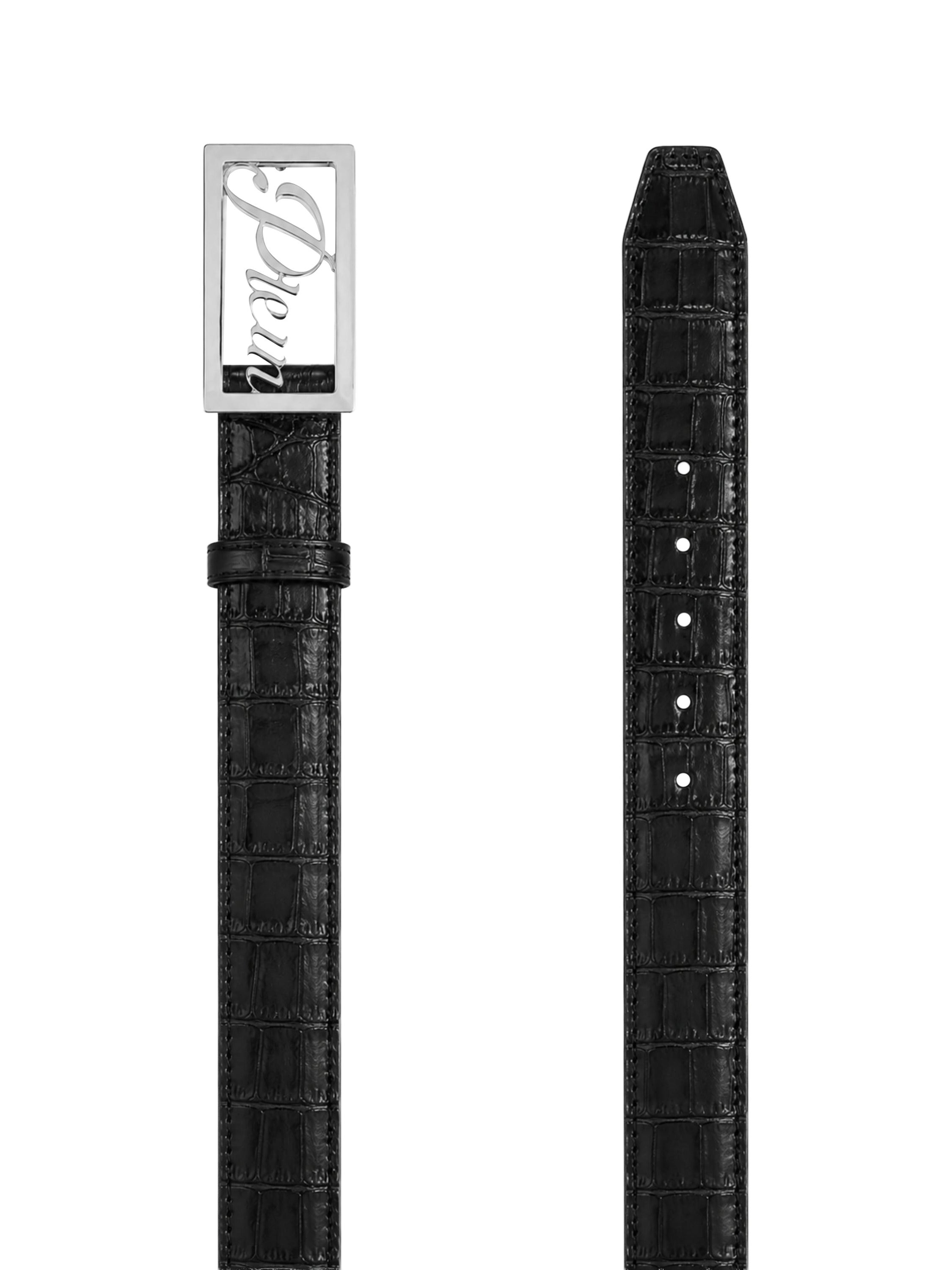 Saffiano Leather Belt Cocco