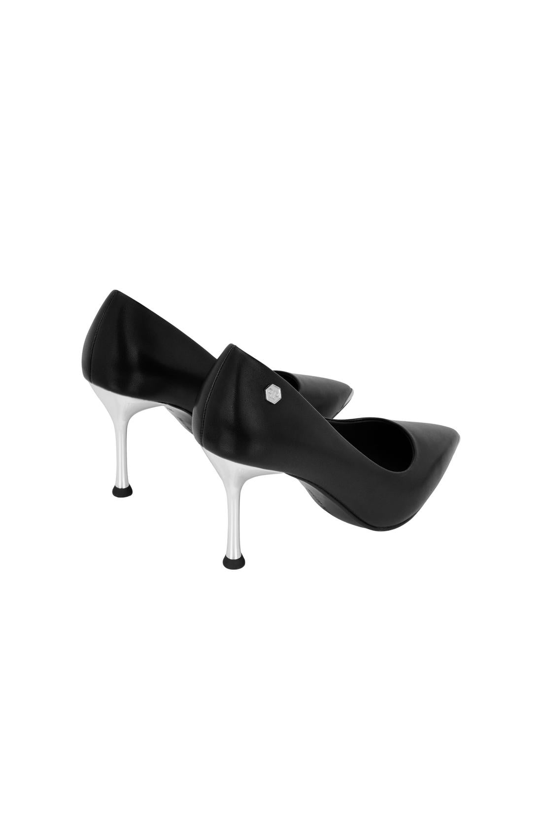 Philipp Plein Nappa Decollete Hi-Heels Pump H110 Hexagon, Pumps