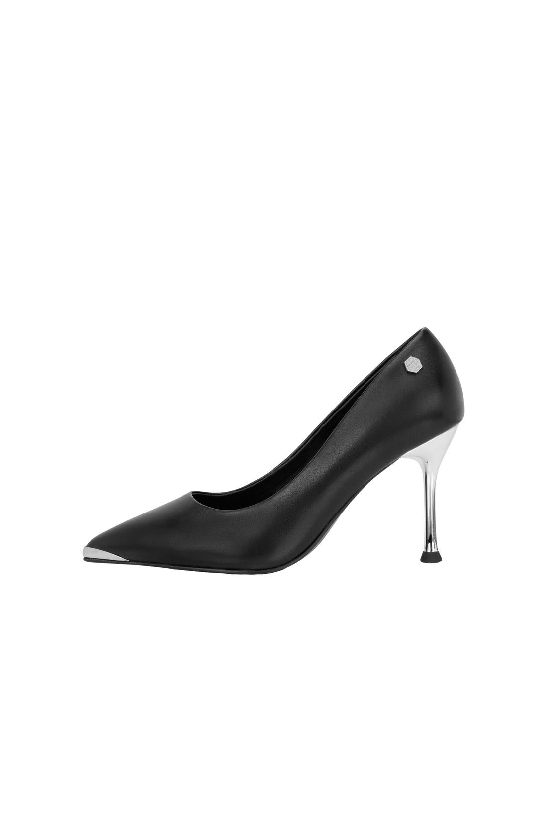 Philipp Plein Nappa Decollete Hi-Heels Pump H110 Hexagon, Pumps