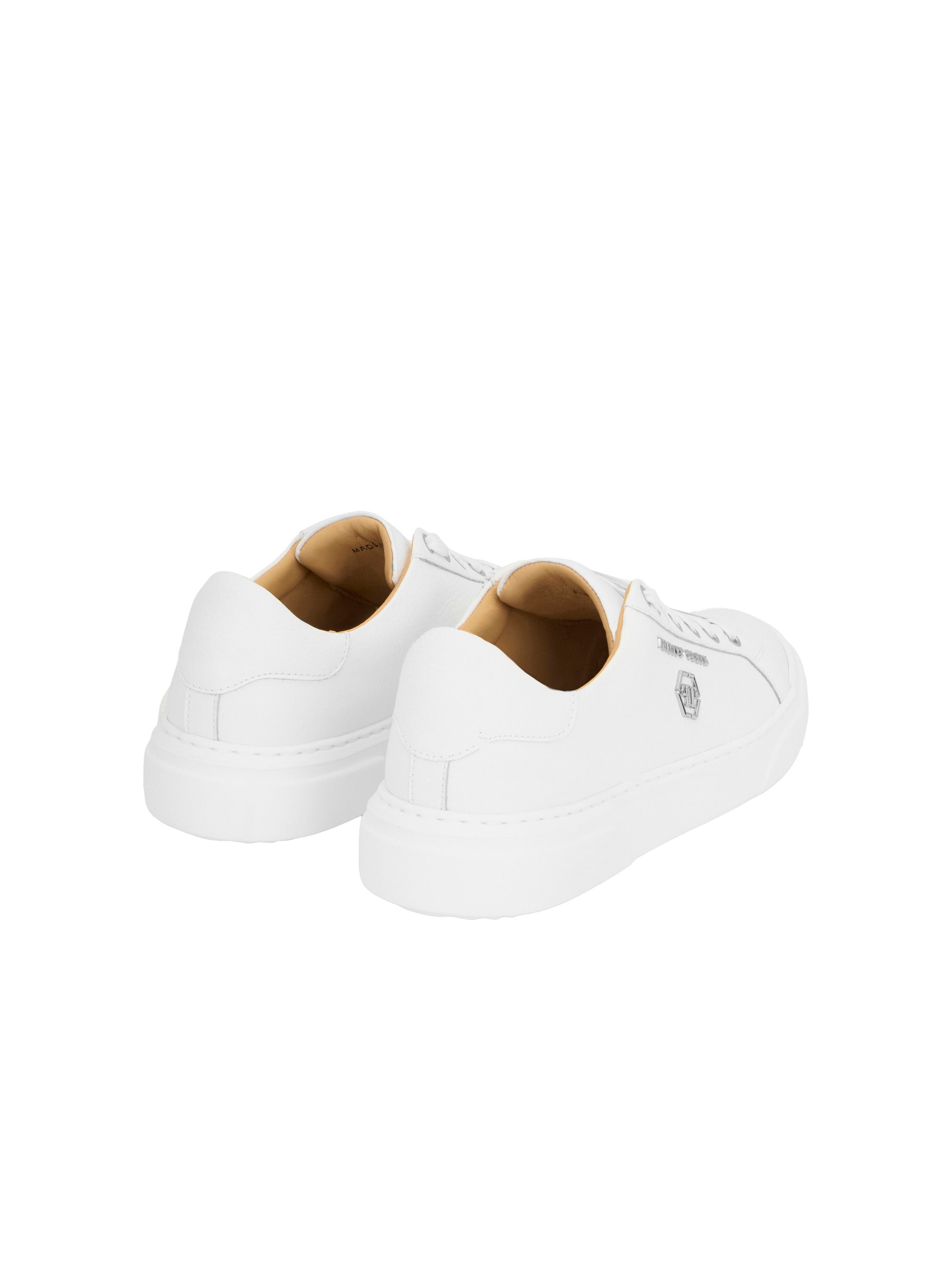 Leather Lo-Top Sneakers Hexagon