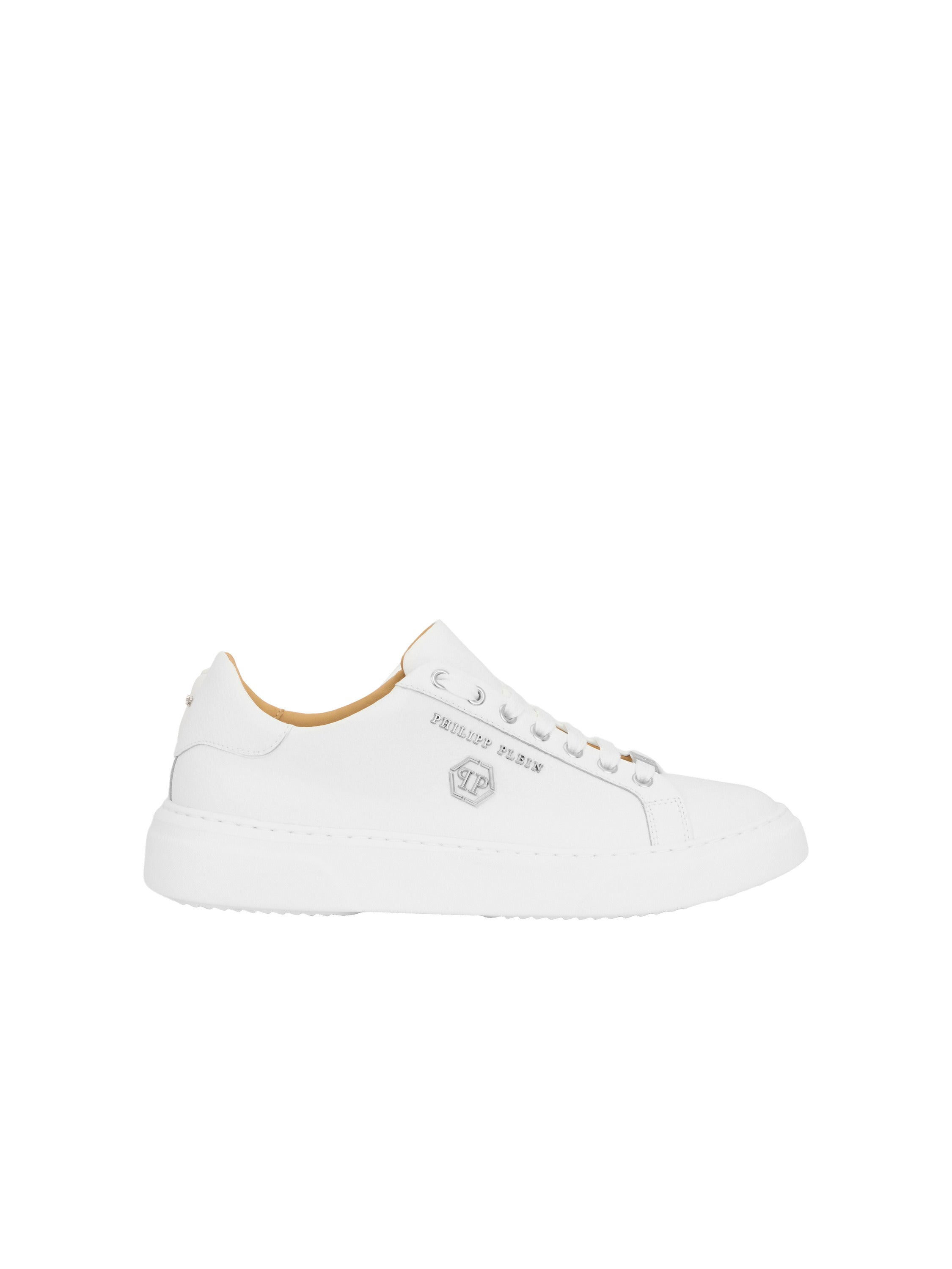 Leather Lo-Top Sneakers Hexagon