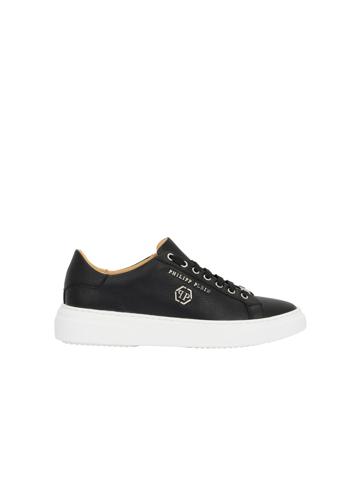 Leather Lo-Top Sneakers Hexagon