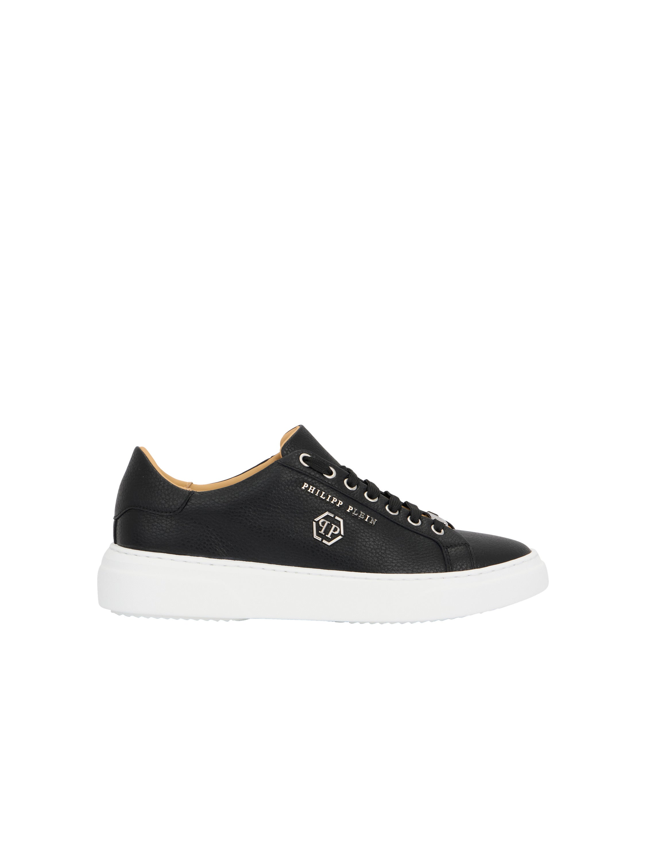 Leather Lo-Top Sneakers Hexagon