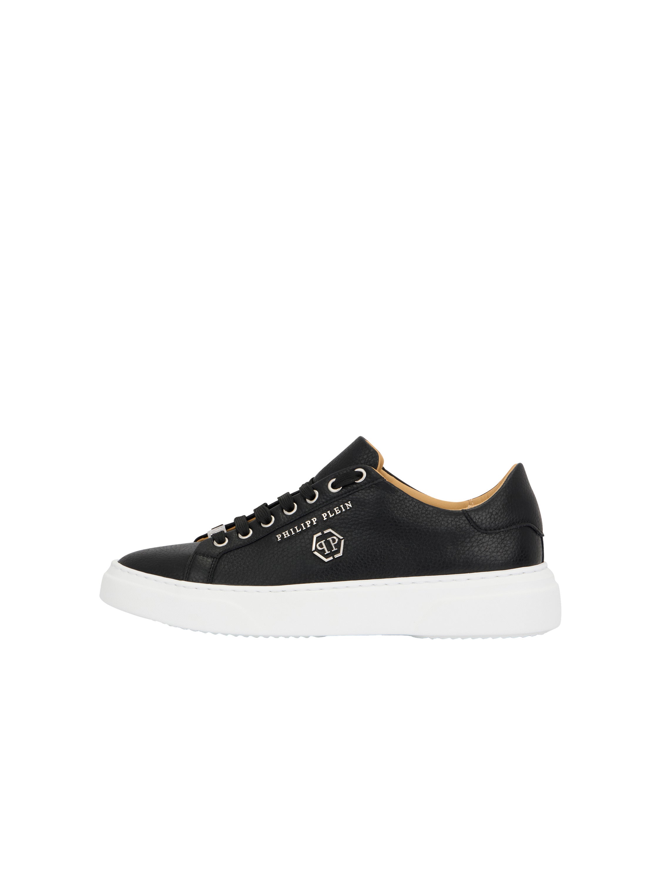 Leather Lo-Top Sneakers Hexagon