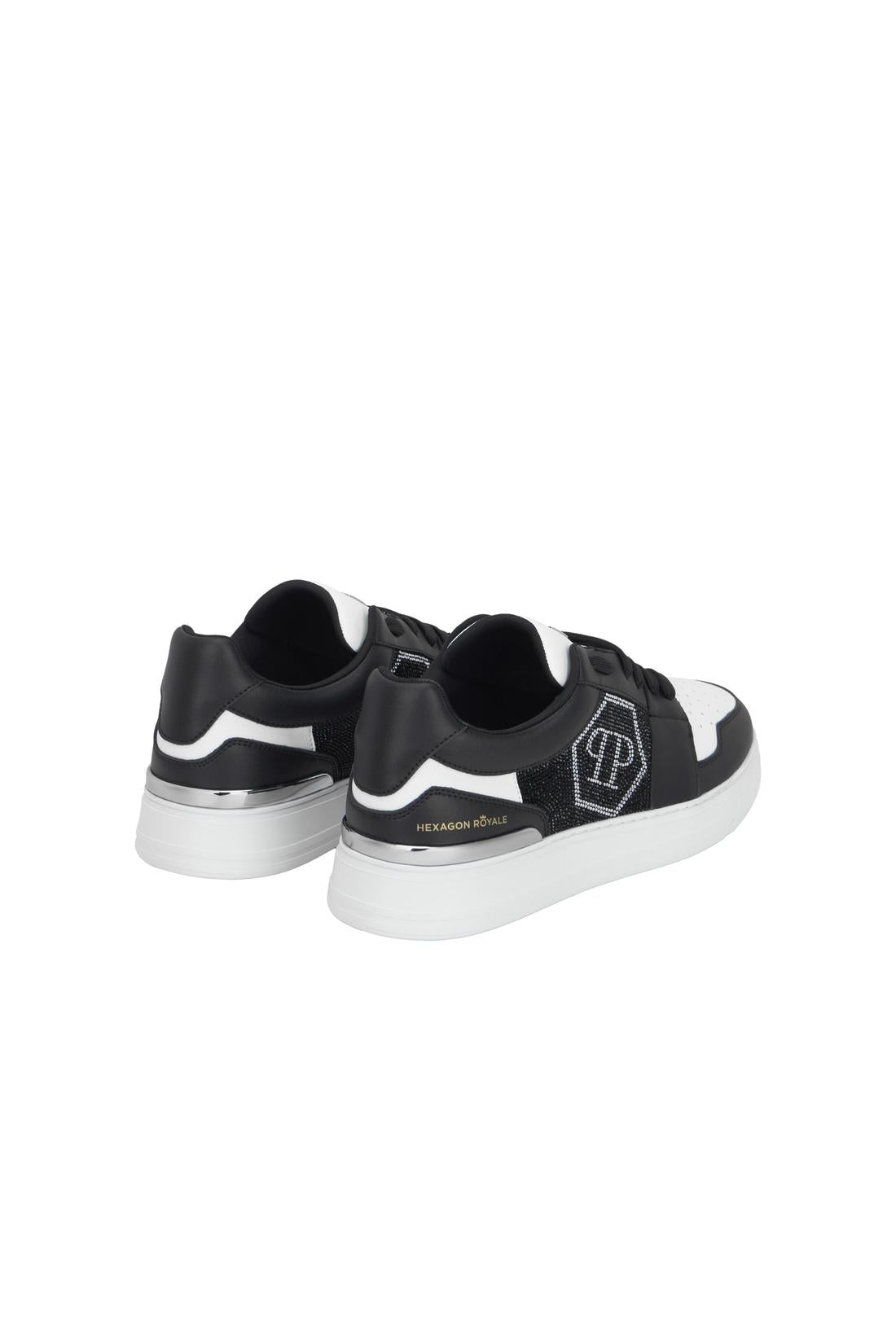 Philipp Plein Lo-Top Sneakers Crystal Hexagon, Schuhe