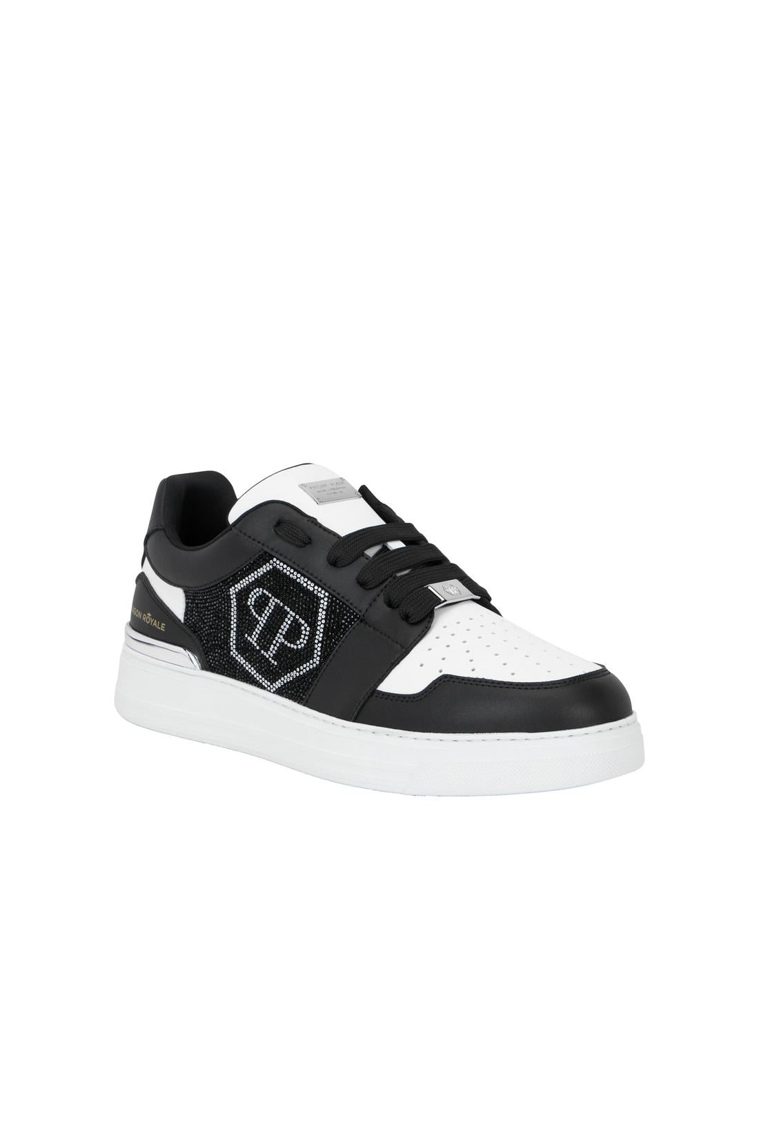 Philipp Plein Lo-Top Sneakers Crystal Hexagon, Schuhe