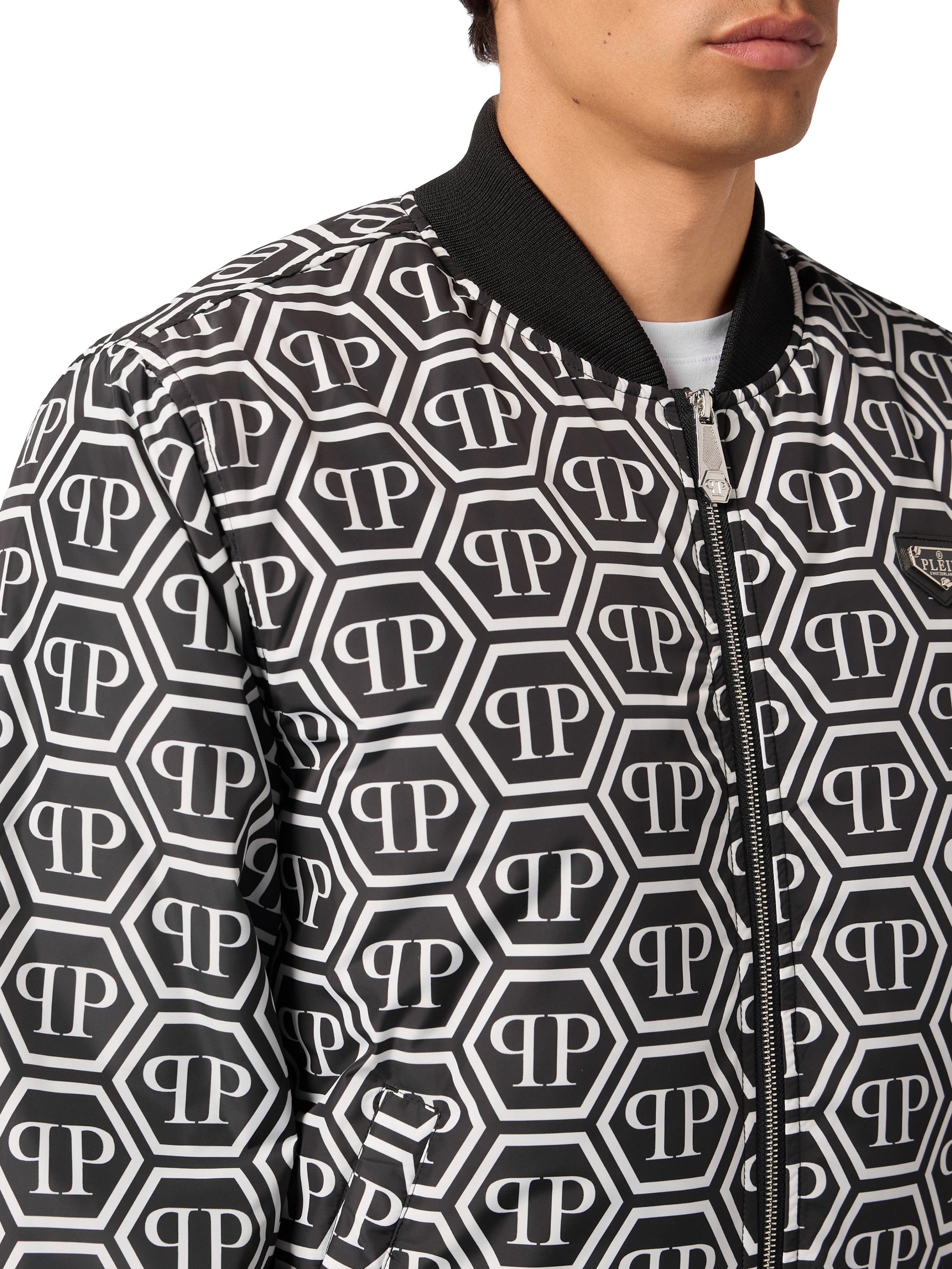 Nylon Bomber Monogram