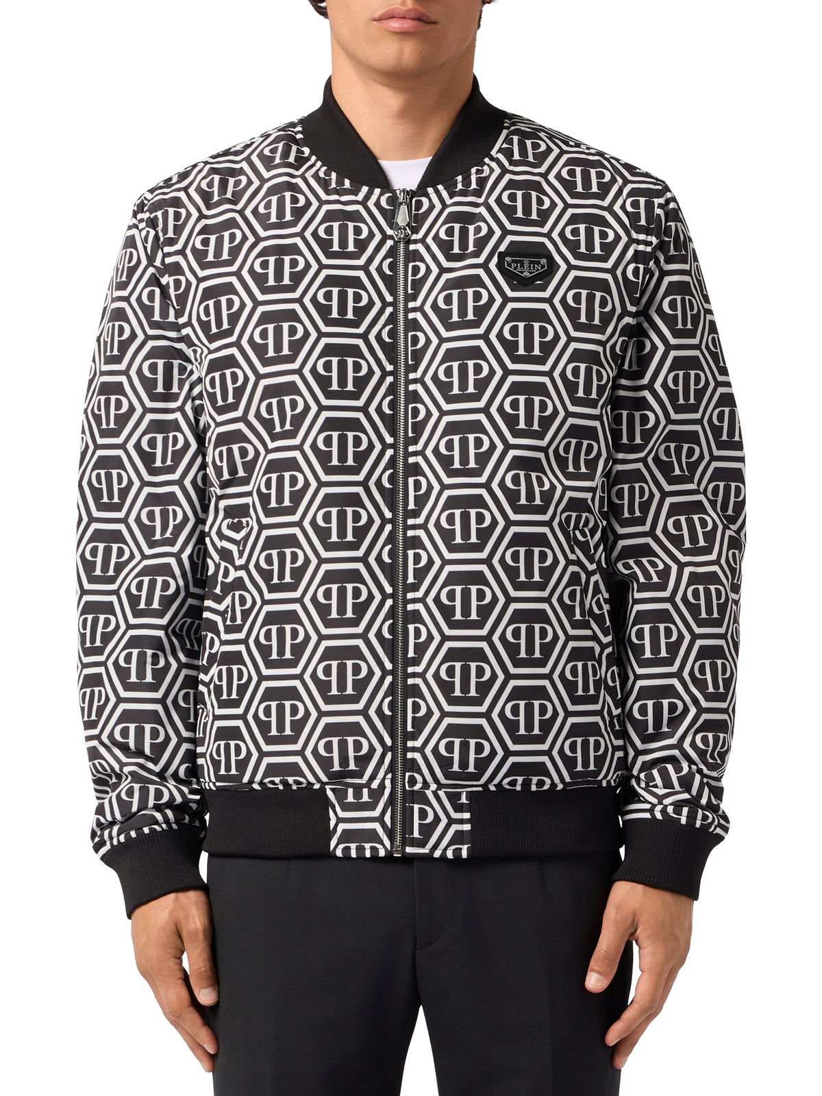 Nylon Bomber Monogram