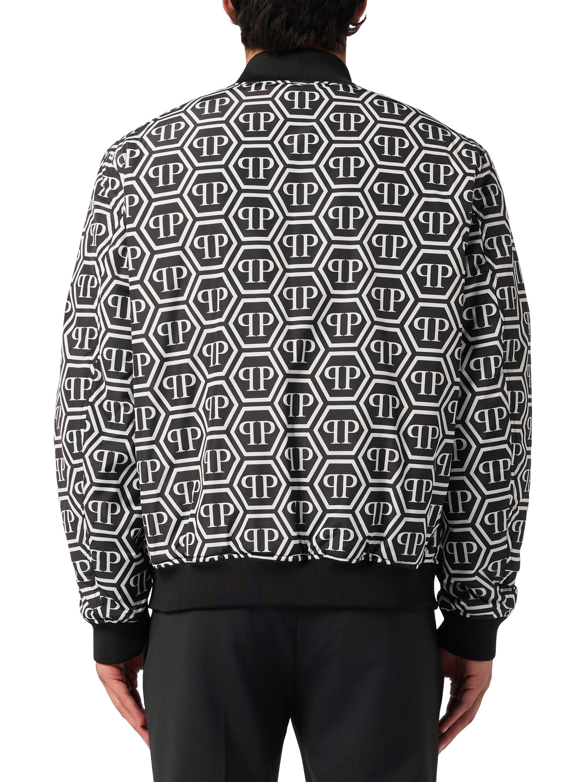 Nylon Bomber Monogram