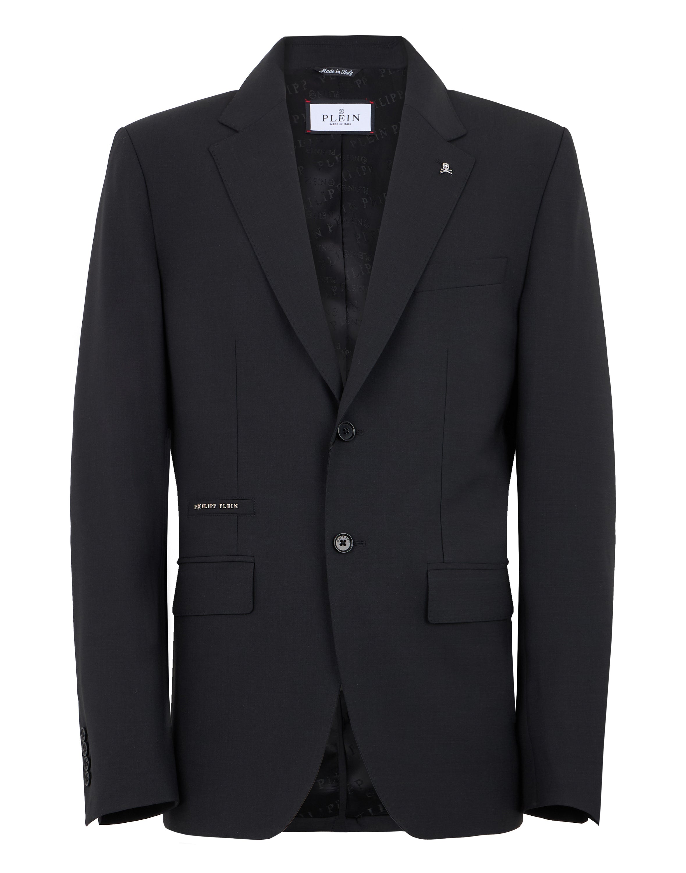 Regular Fit Blazer Skull Strass