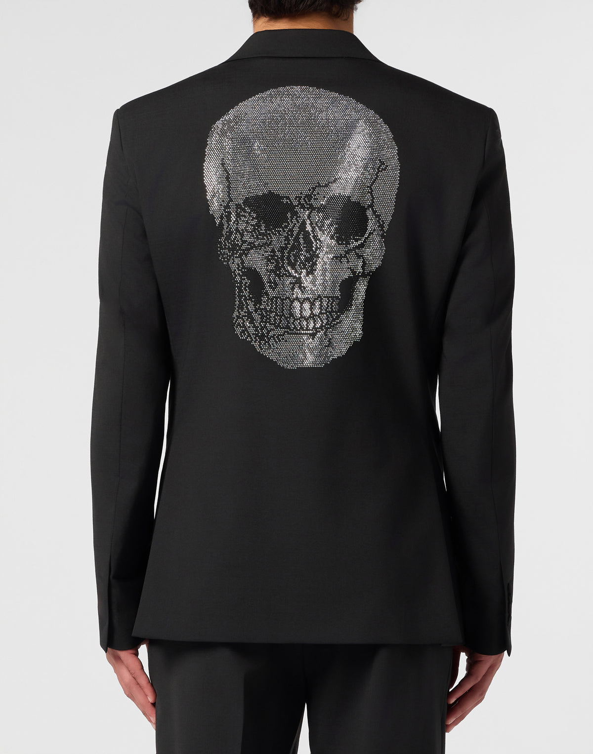 Regular Fit Blazer Skull Strass