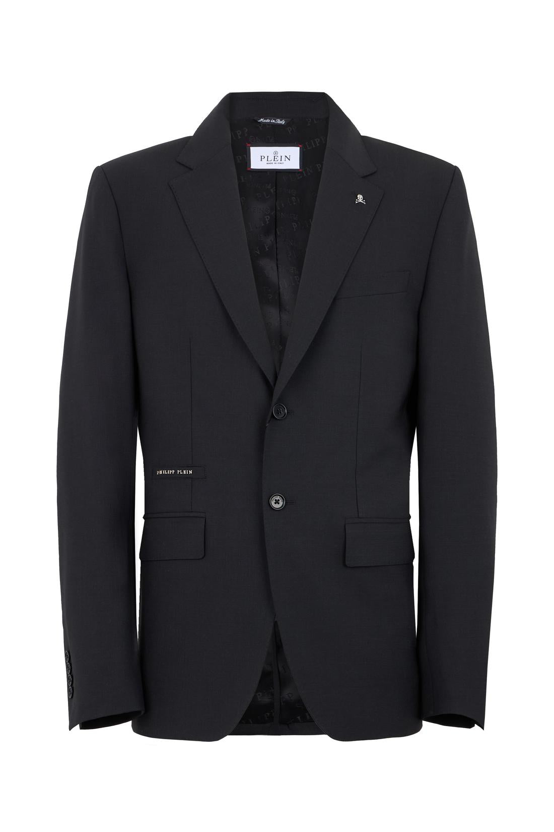 Philipp Plein Regular Fit Blazer Rever 2 Bottoni, Jacken & Mäntel