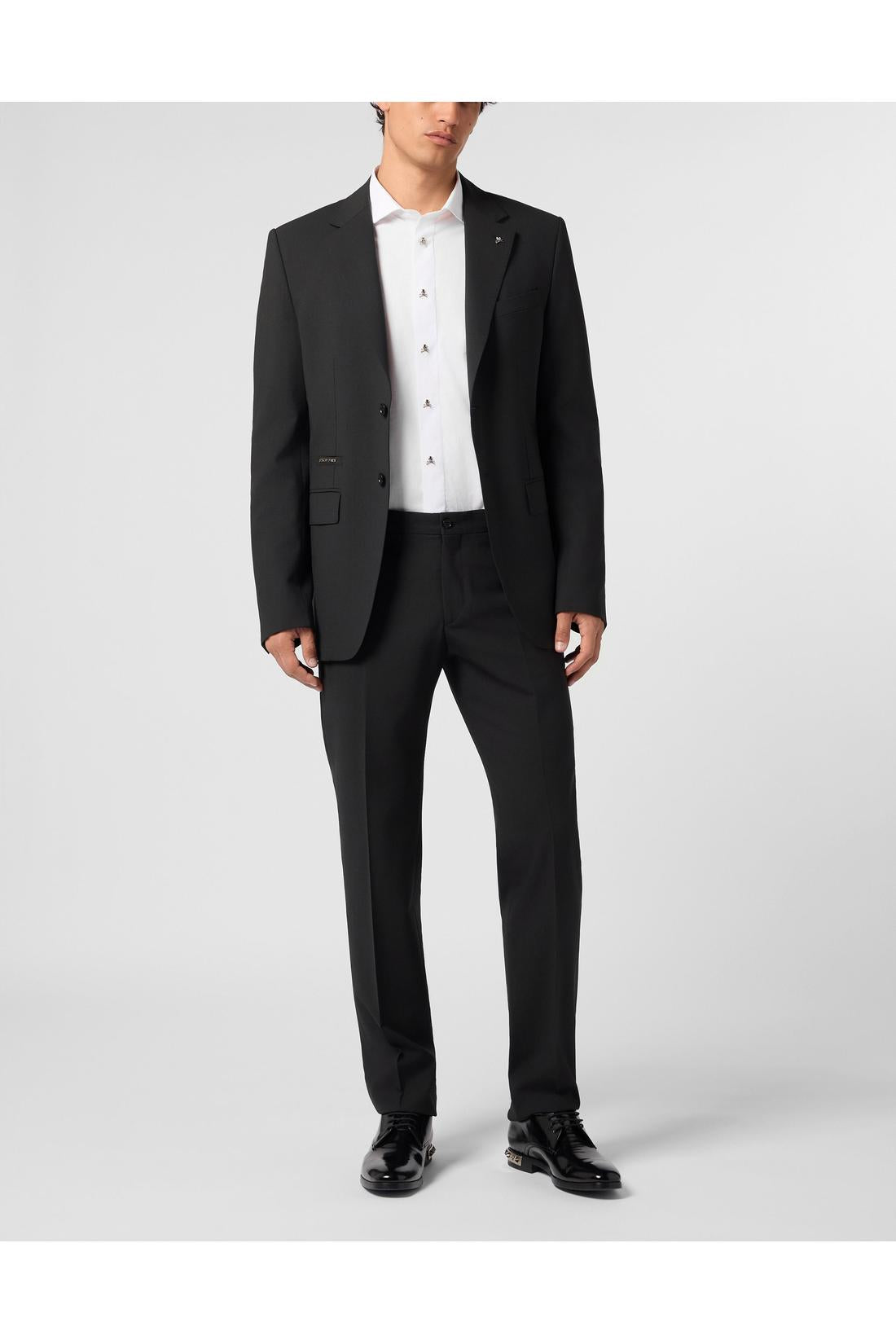 Philipp Plein Regular Fit Blazer Rever 2 Bottoni, Jacken & Mäntel