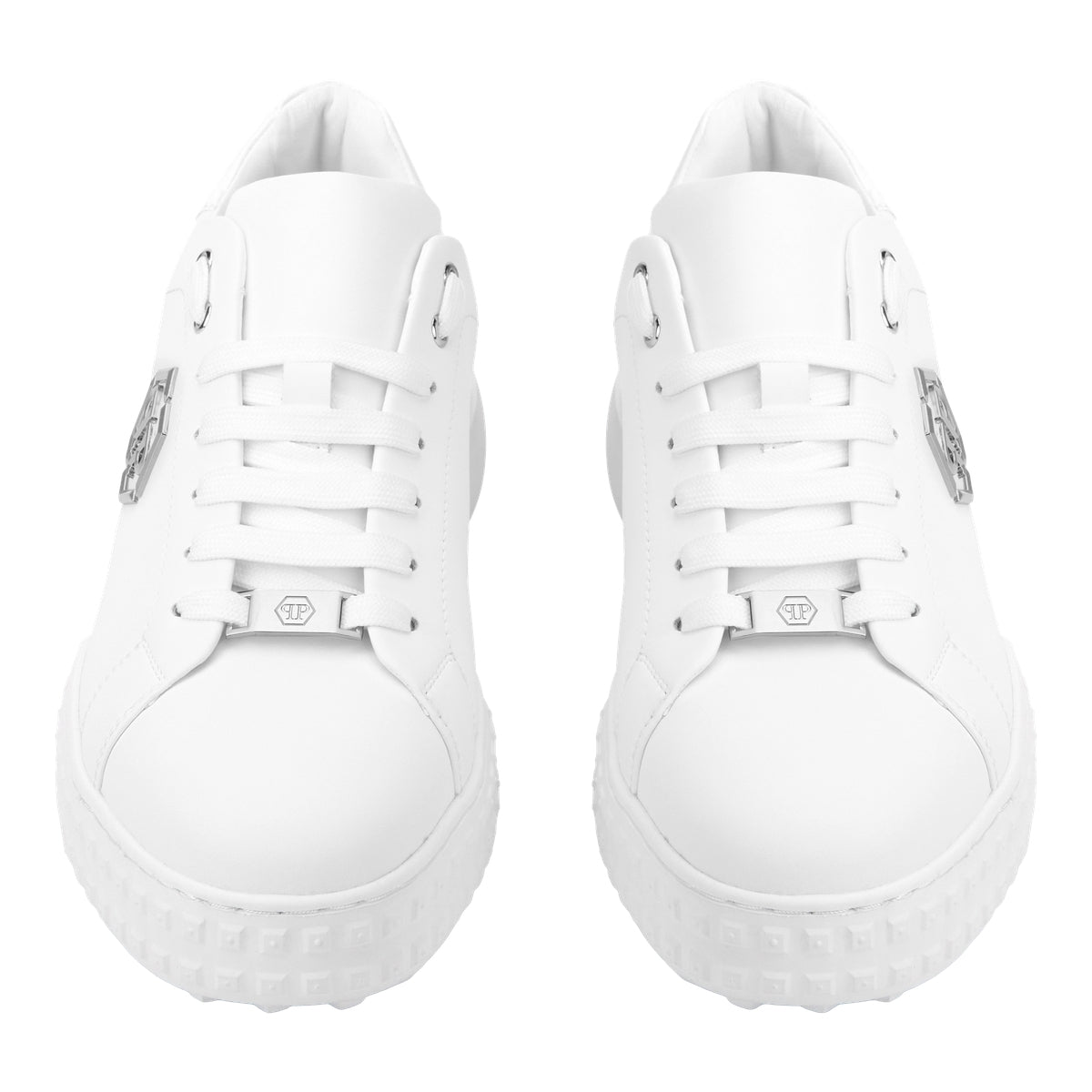 Nappa Leather Low-Top Sneakers Hexagon