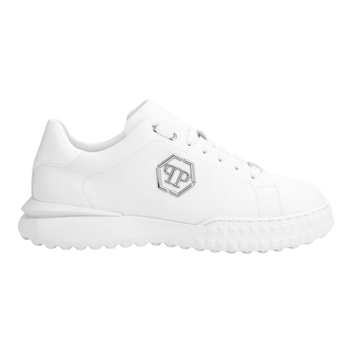 Nappa Leather Low-Top Sneakers Hexagon