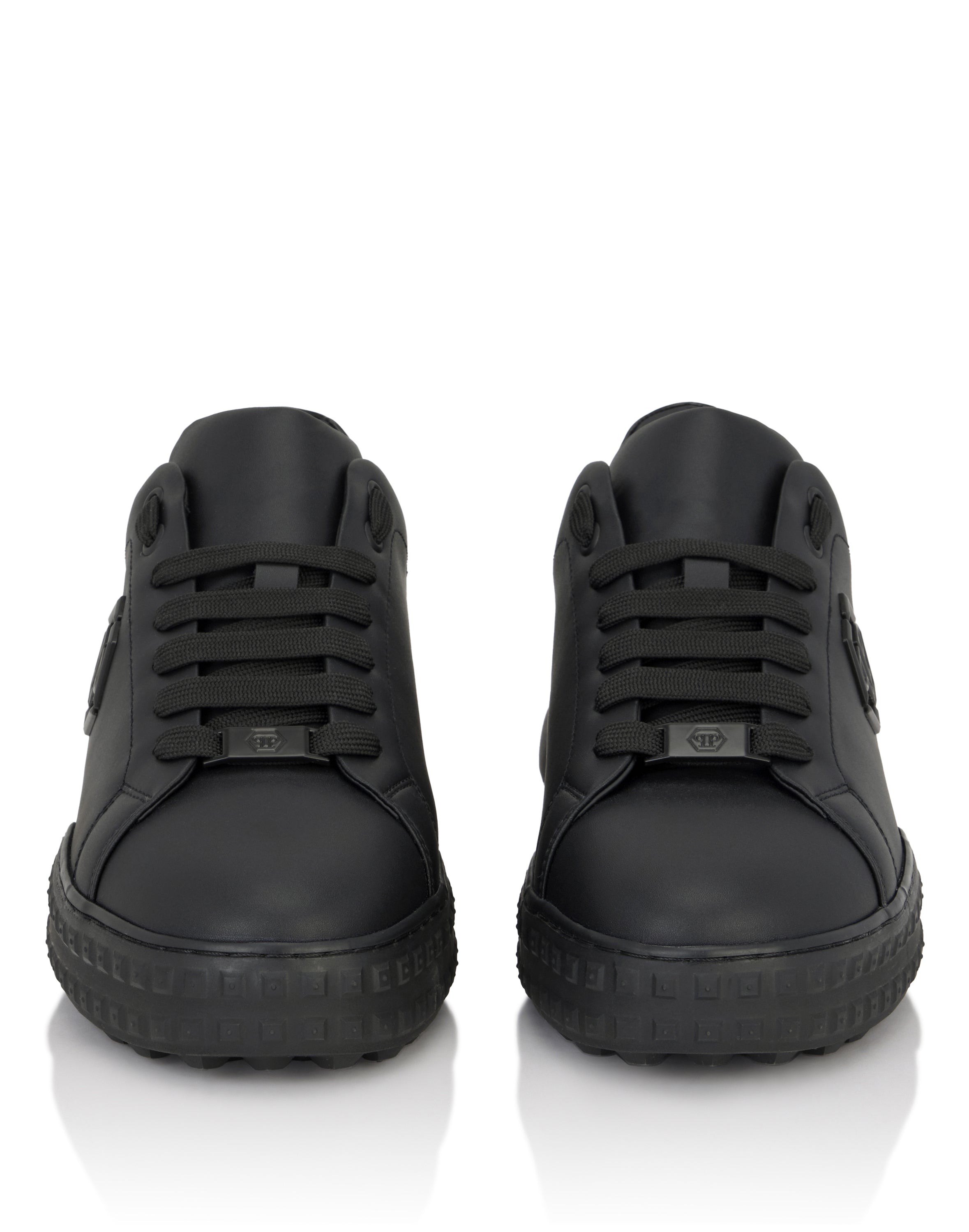 Nappa Leather Low-Top Sneakers Hexagon