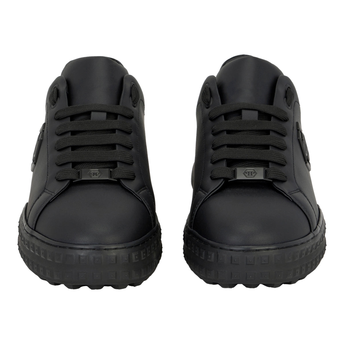 Nappa Leather Low-Top Sneakers Hexagon
