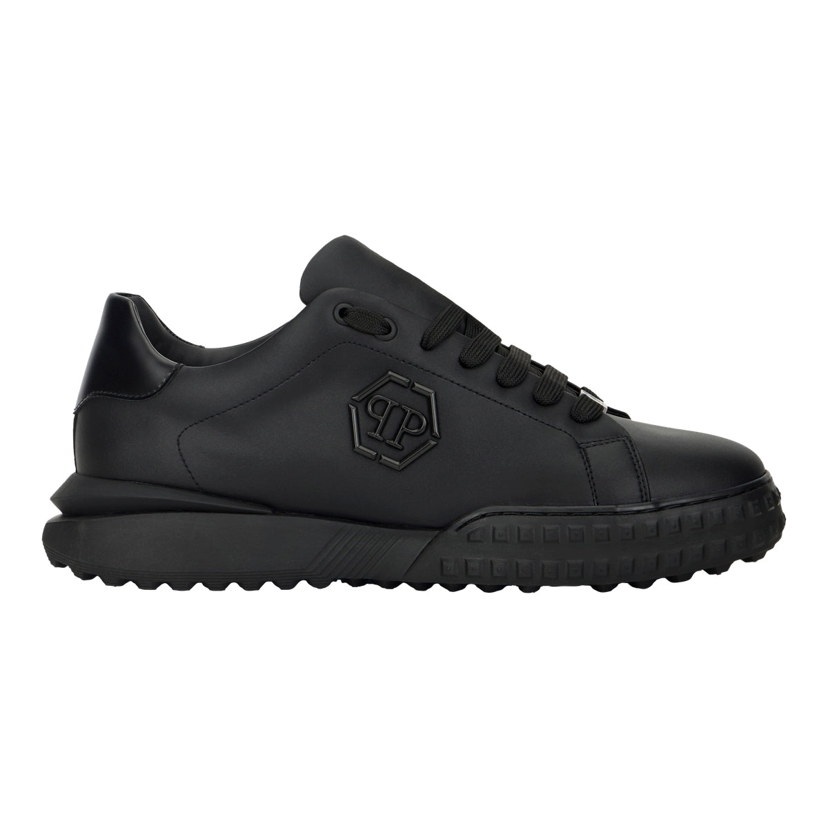 Nappa Leather Low-Top Sneakers Hexagon