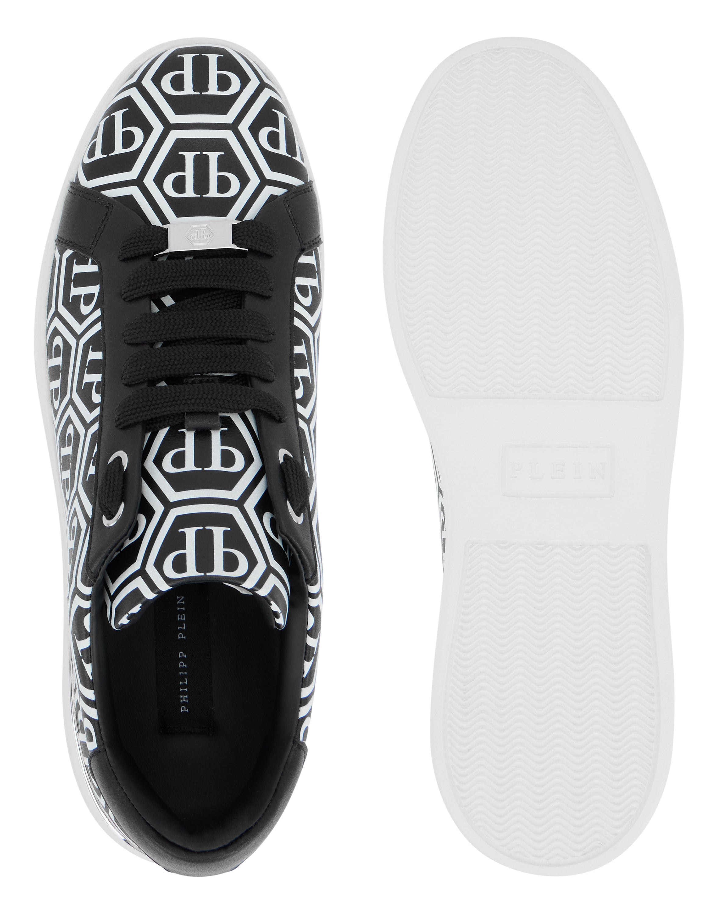 Nappa Leather Low Top Sneakers Big Monogram