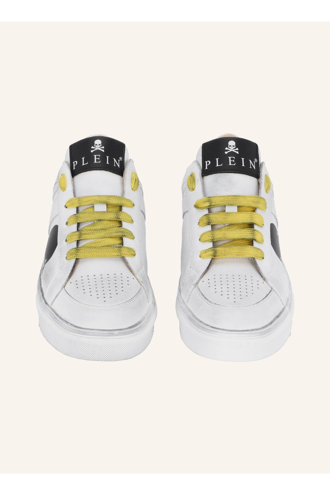 Philipp Plein Leather Low-Top Sneakers Retrokickz TM, Schuhe