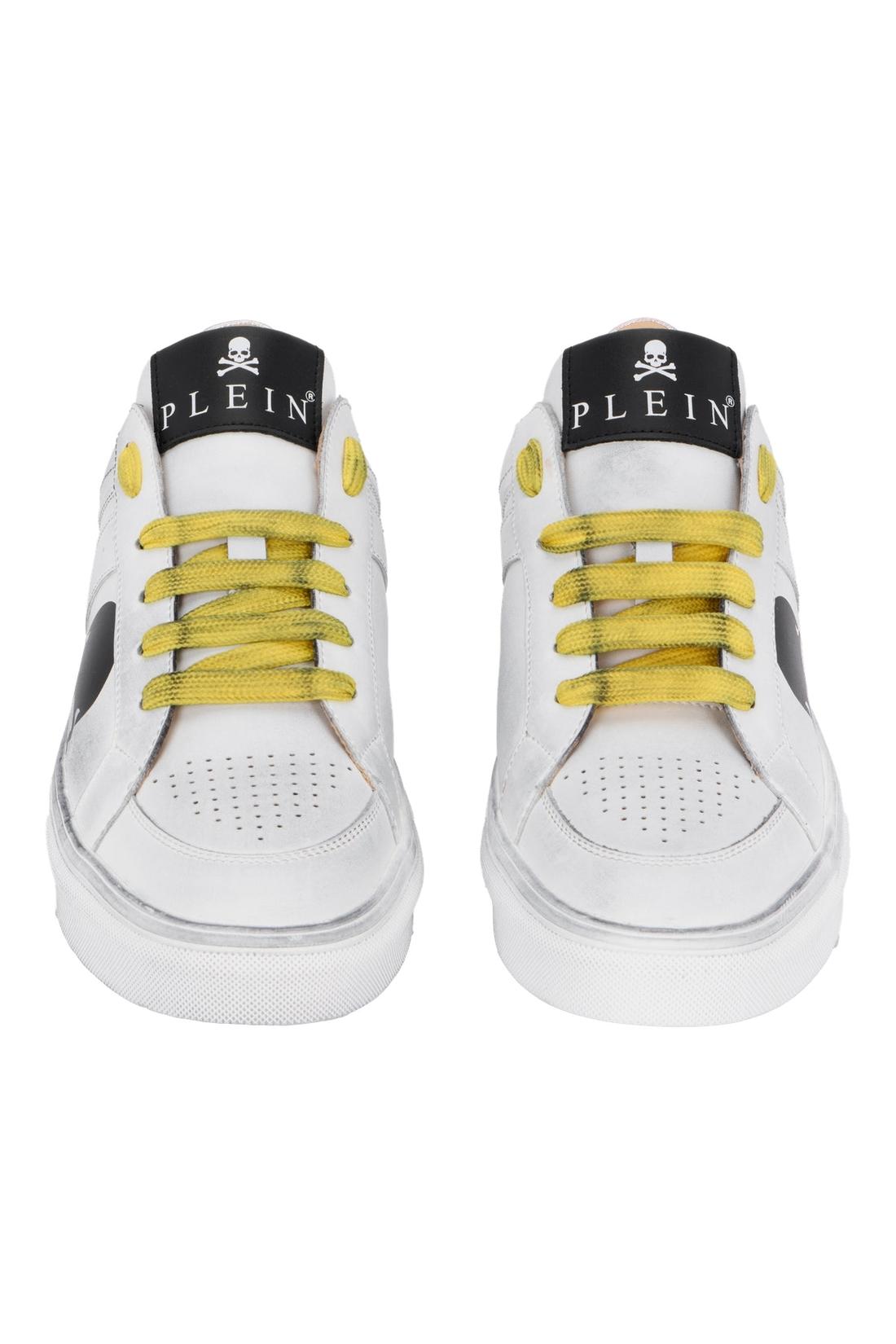 Philipp Plein Leather Low-Top Sneakers Retrokickz TM, Schuhe