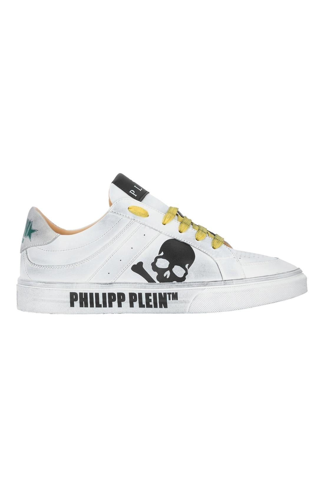 Philipp Plein Leather Low-Top Sneakers Retrokickz TM, Schuhe