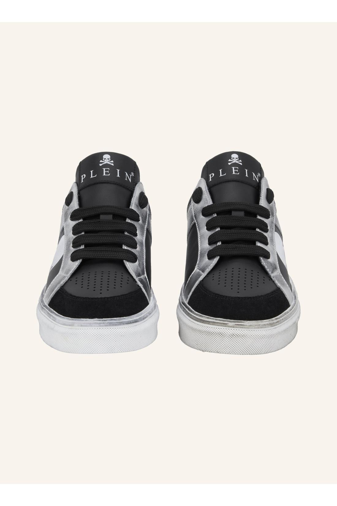 Philipp Plein Low-Top Leather Sneakers Retrokickz TM, Schuhe