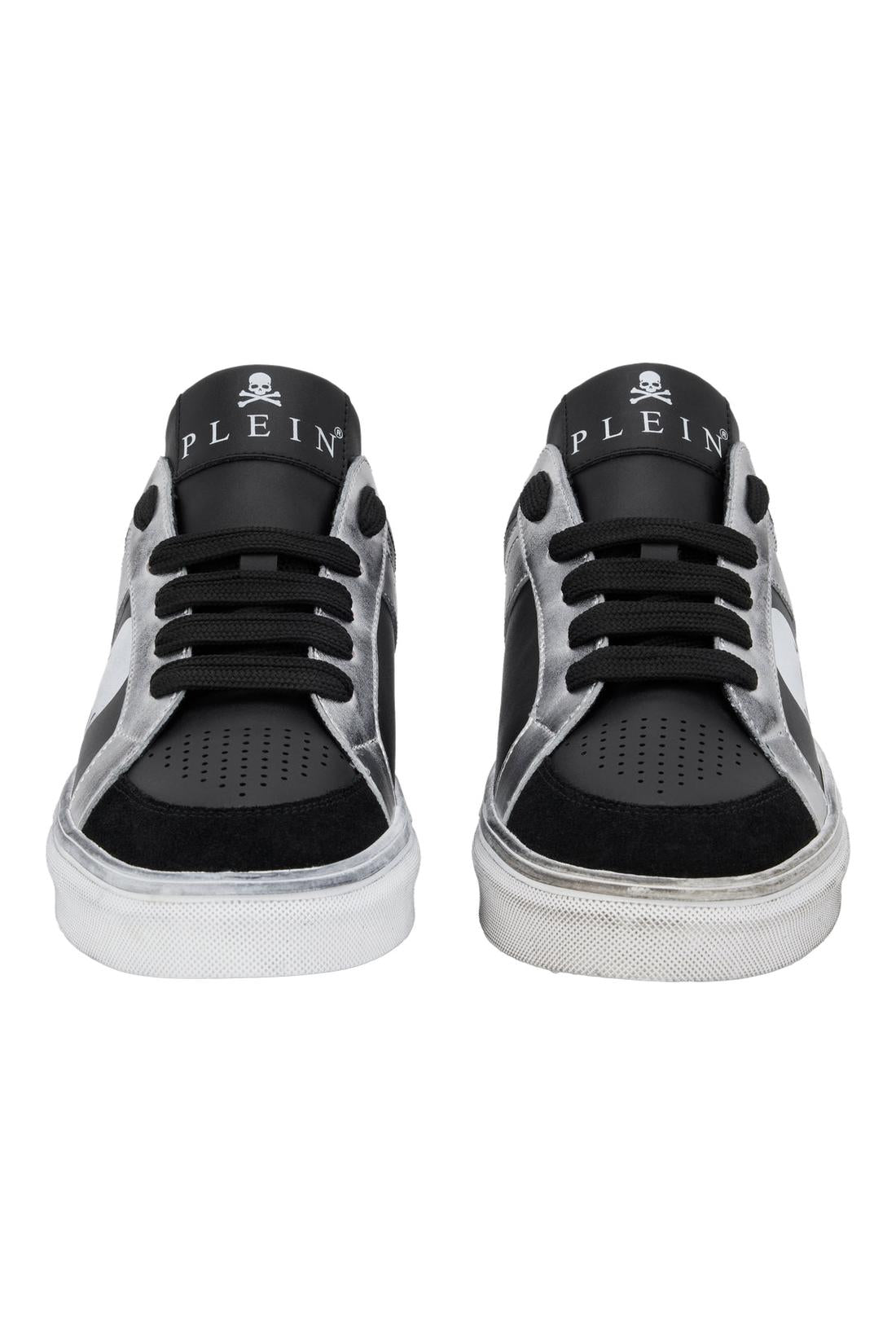 Philipp Plein Low-Top Leather Sneakers Retrokickz TM, Schuhe