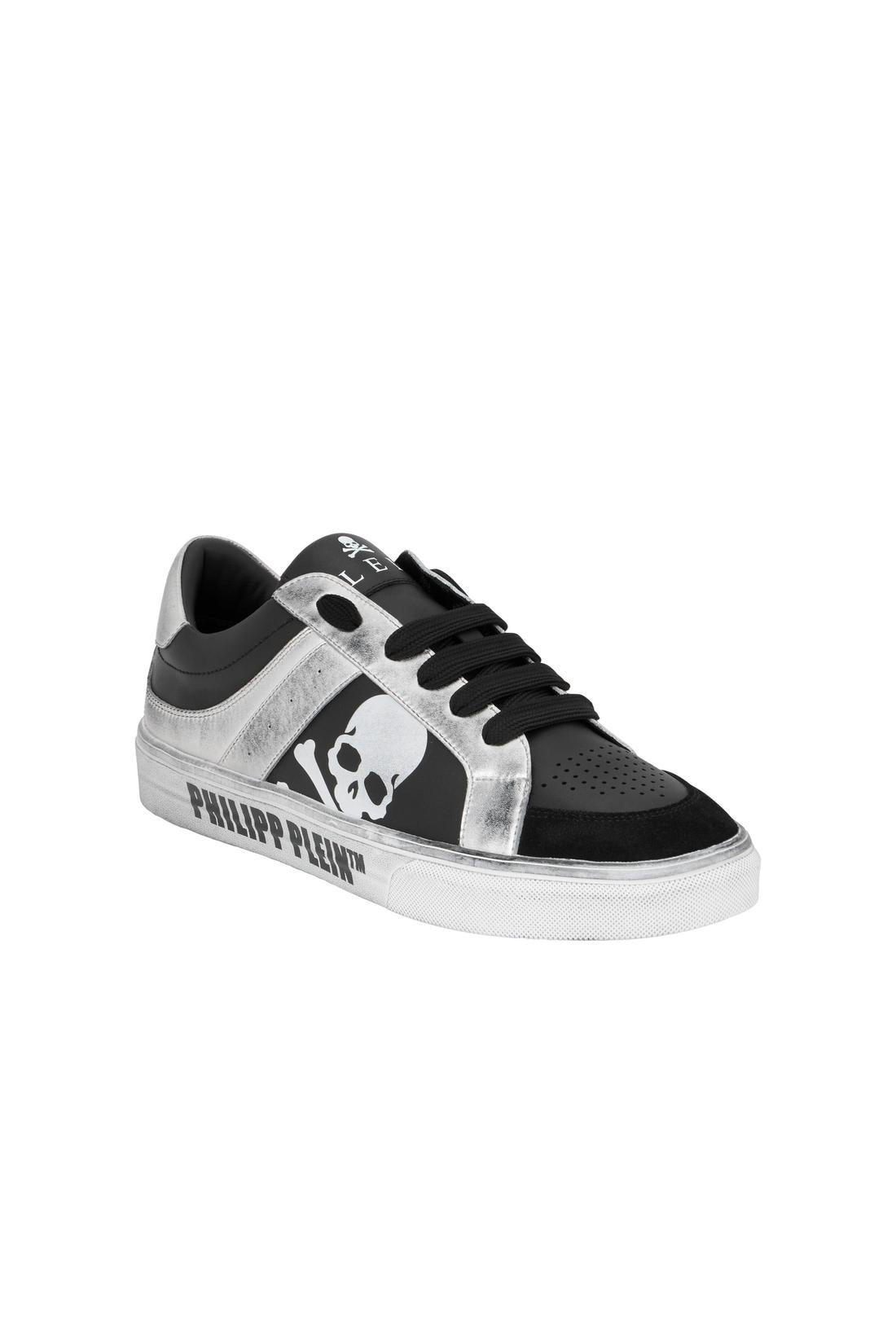 Philipp Plein Low-Top Leather Sneakers Retrokickz TM, Schuhe