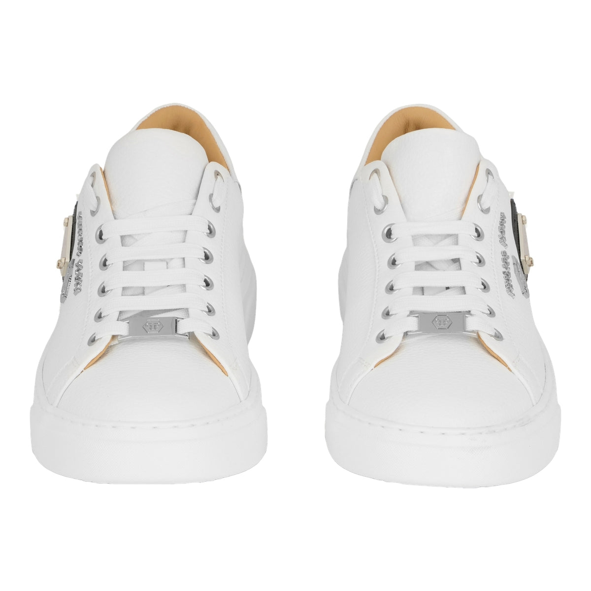 Leather Lo-Top Sneakers Hexagon
