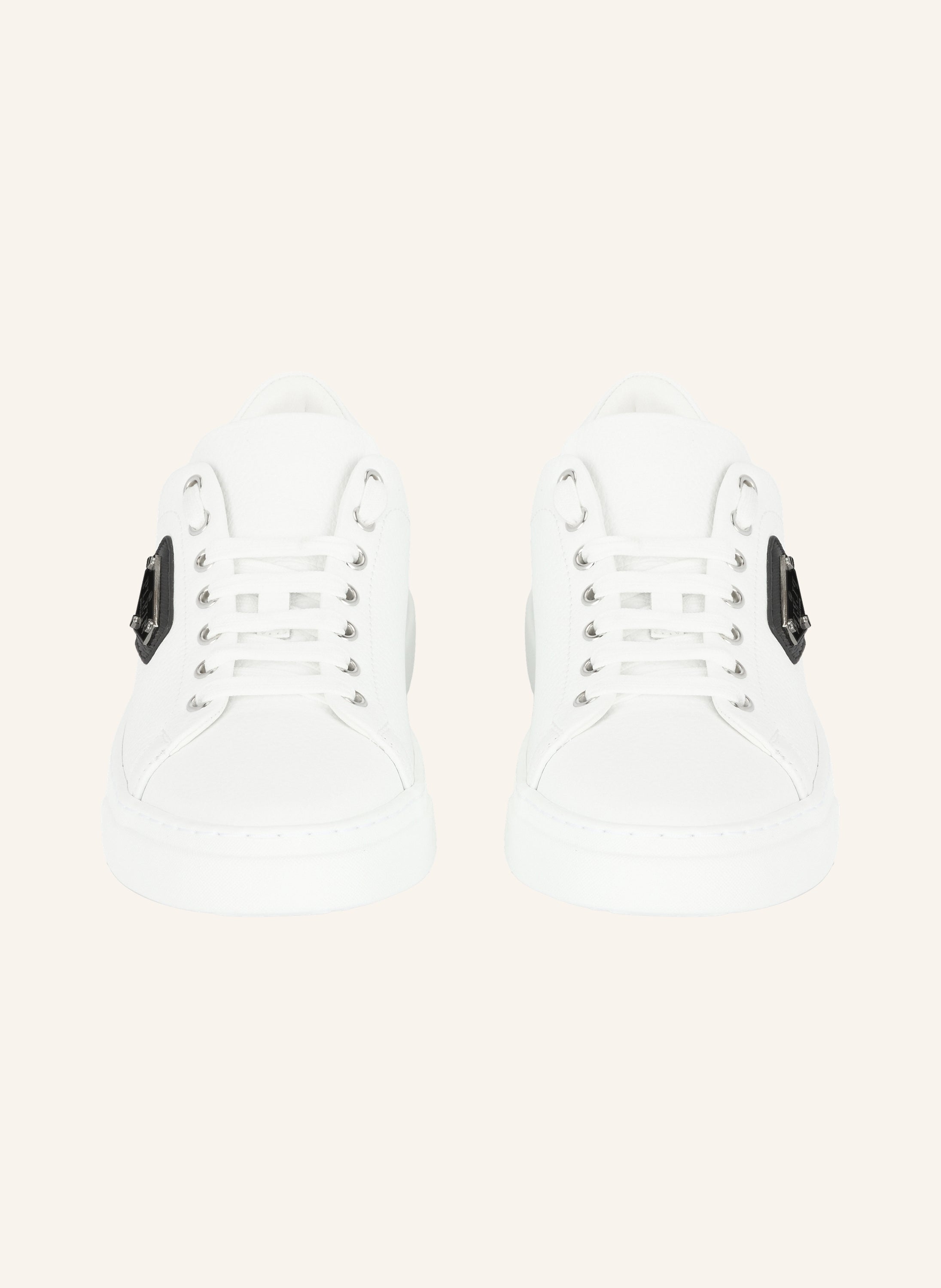 Leather Lo-Top Sneakers Iconic Plein