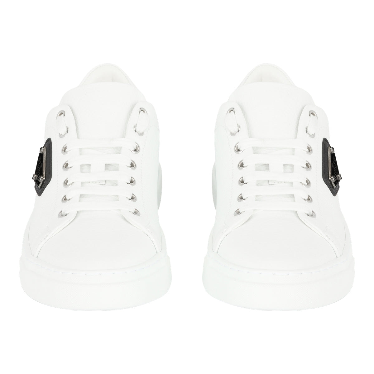Leather Lo-Top Sneakers Iconic Plein