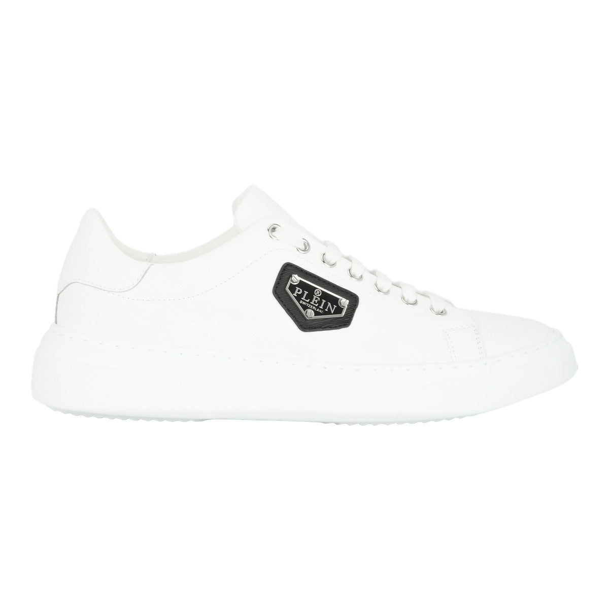 Leather Lo-Top Sneakers Iconic Plein