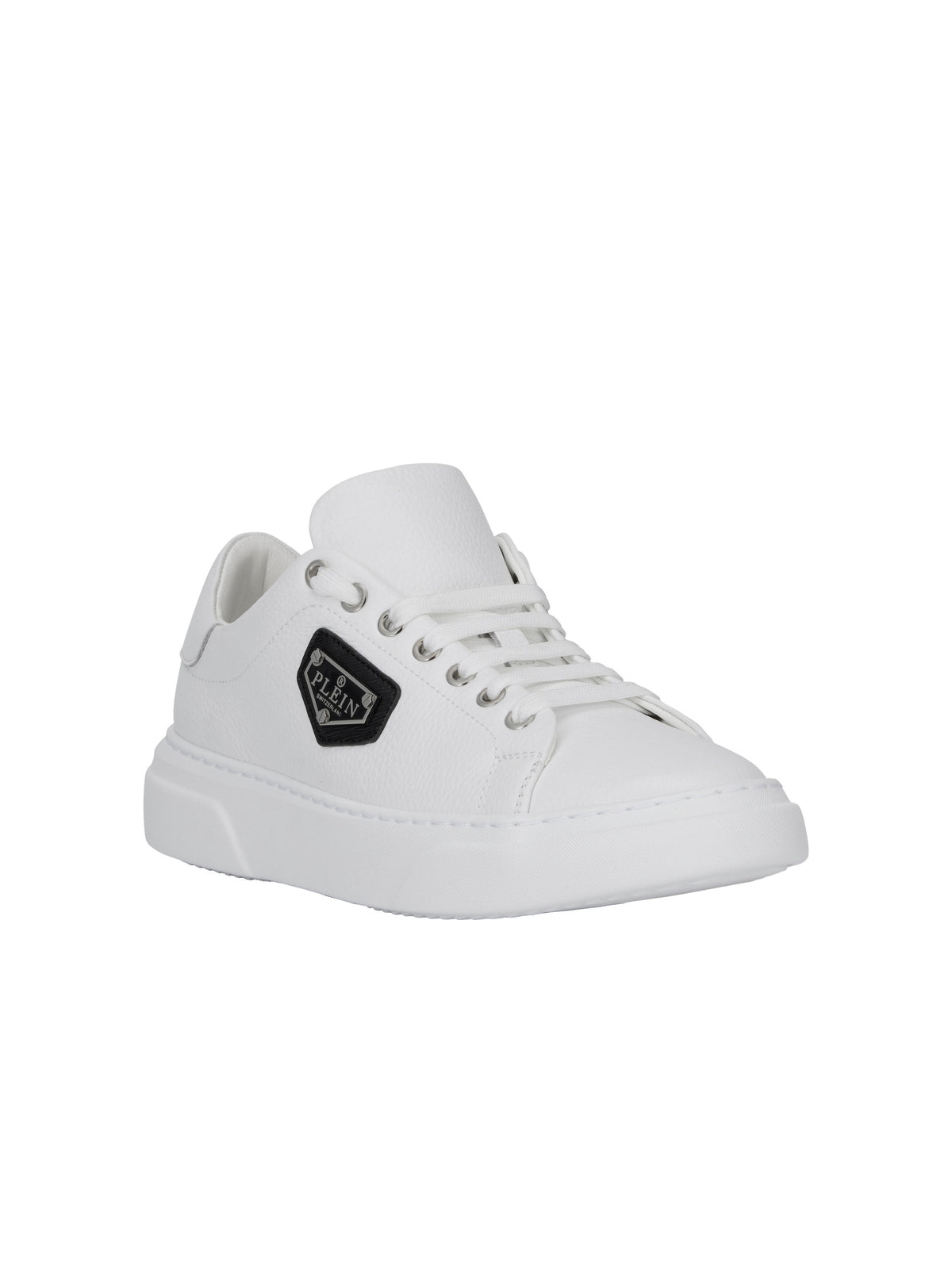 Leather Lo-Top Sneakers Iconic Plein
