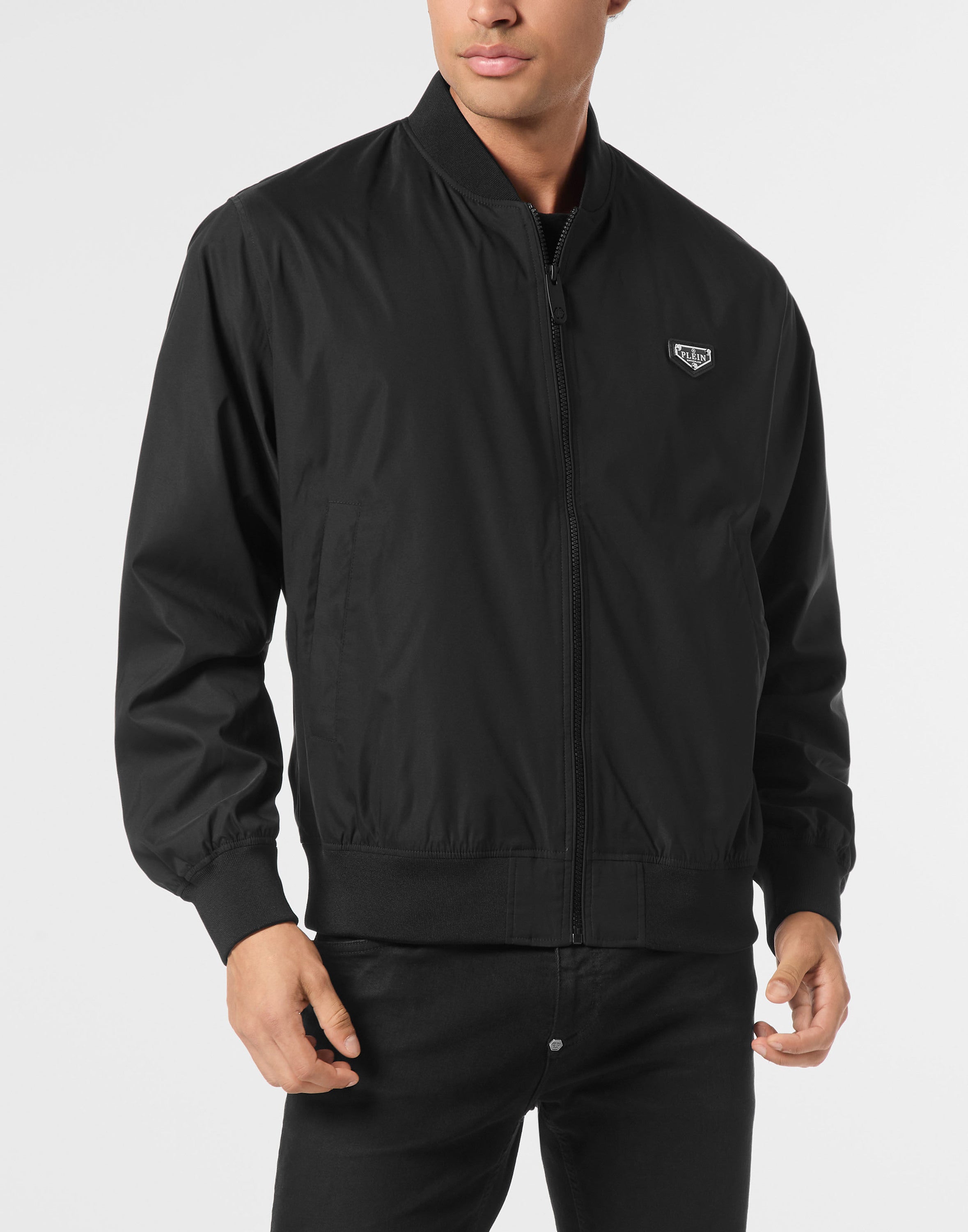 Nylon Bomber Jacket
