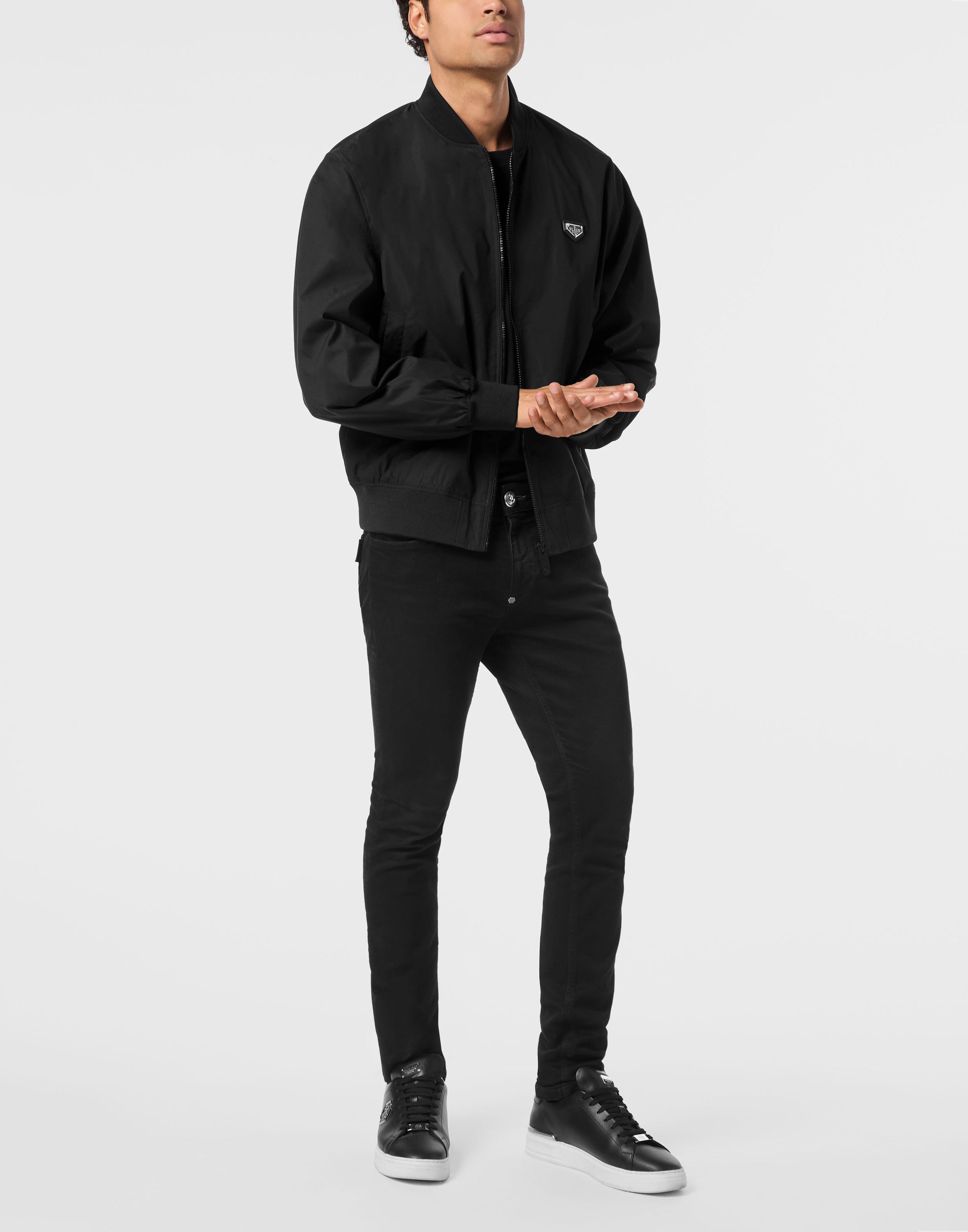 Nylon Bomber Jacket