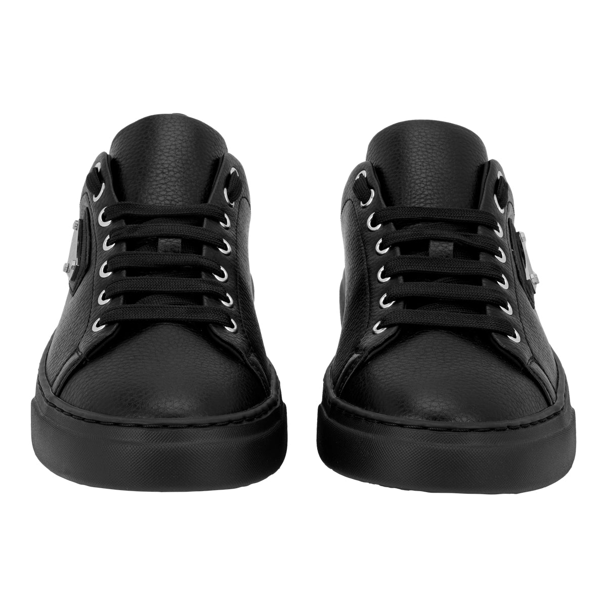 Leather Lo-Top Sneakers Iconic Plein
