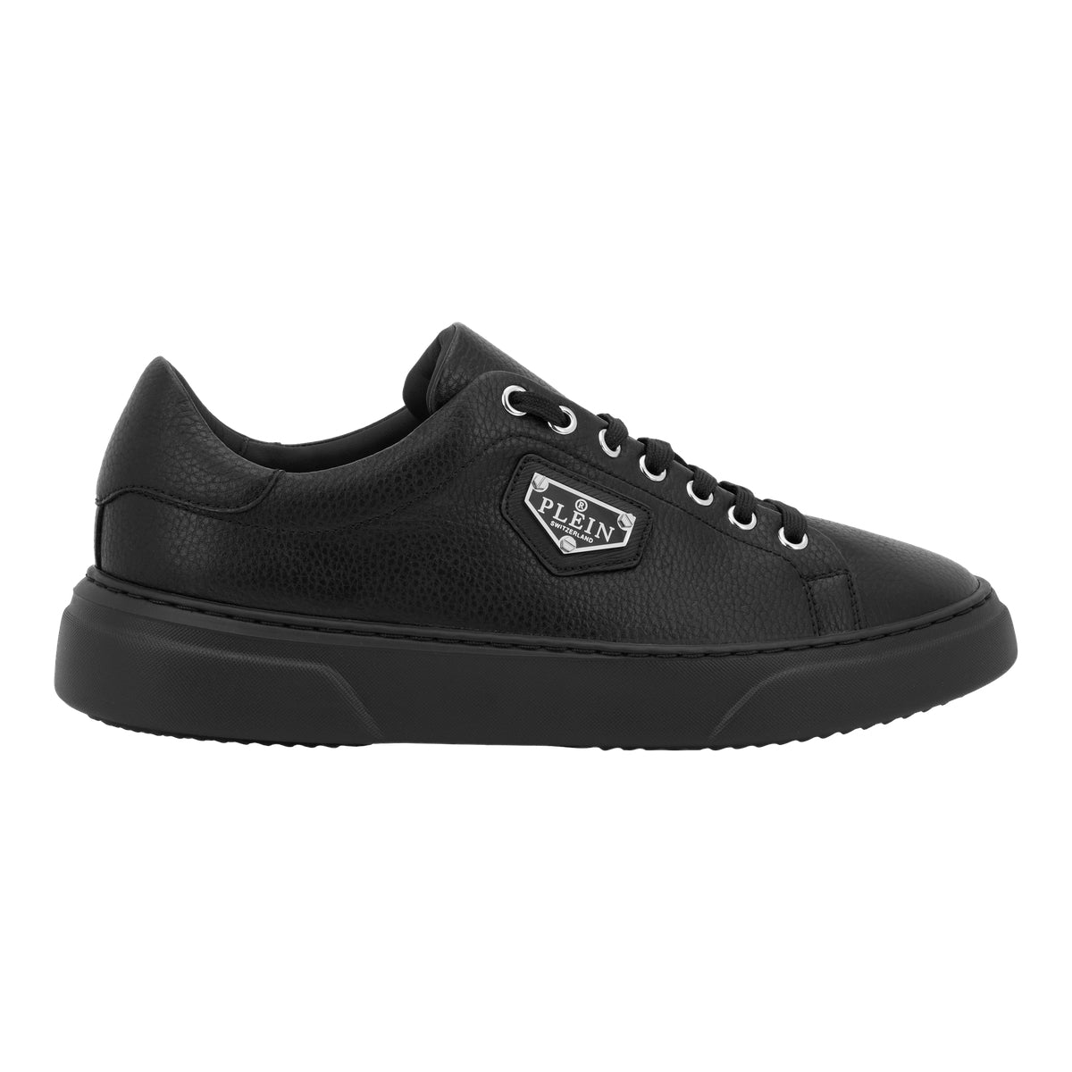 Leather Lo-Top Sneakers Iconic Plein