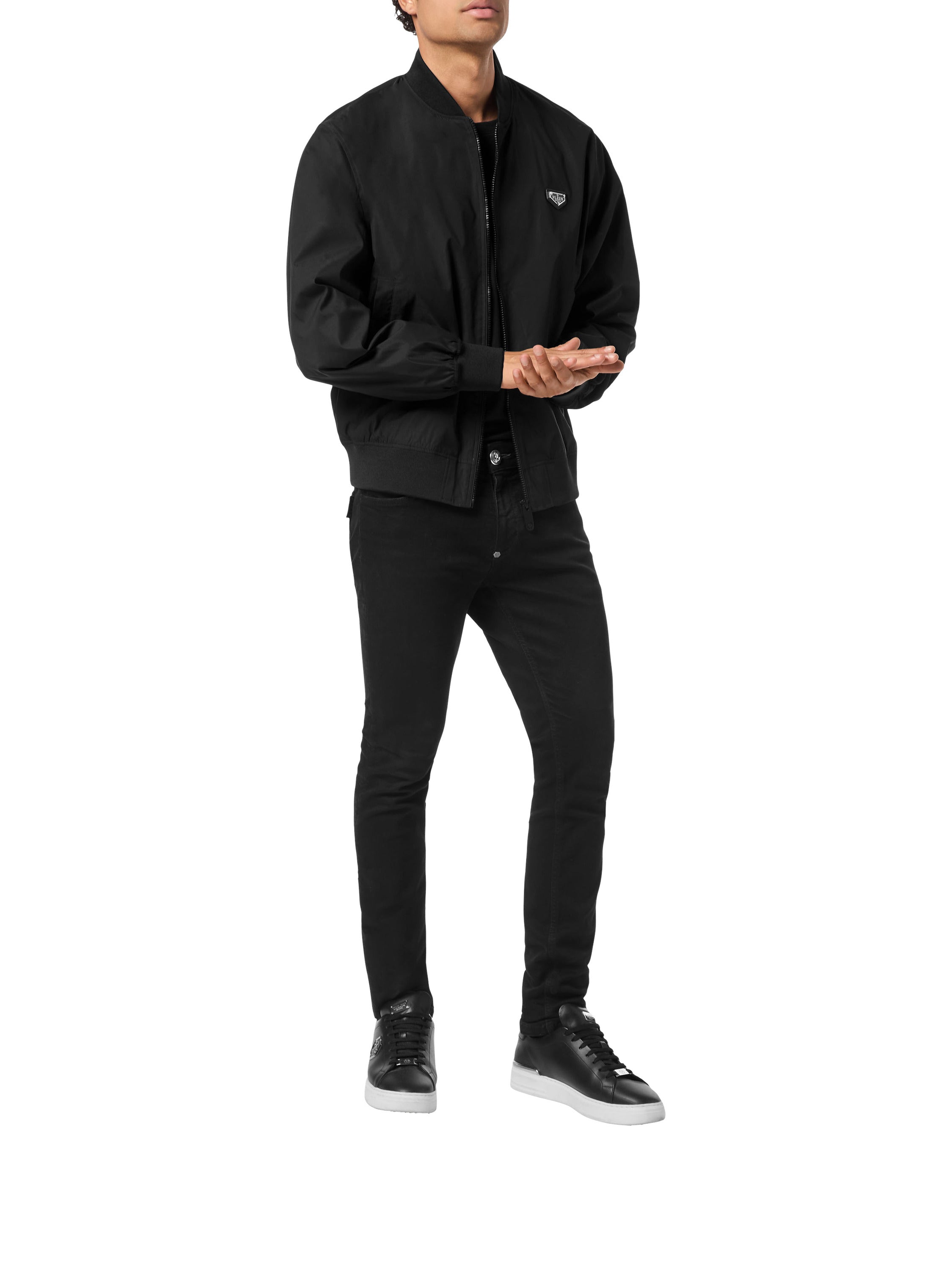 Nylon Bomber Jacket