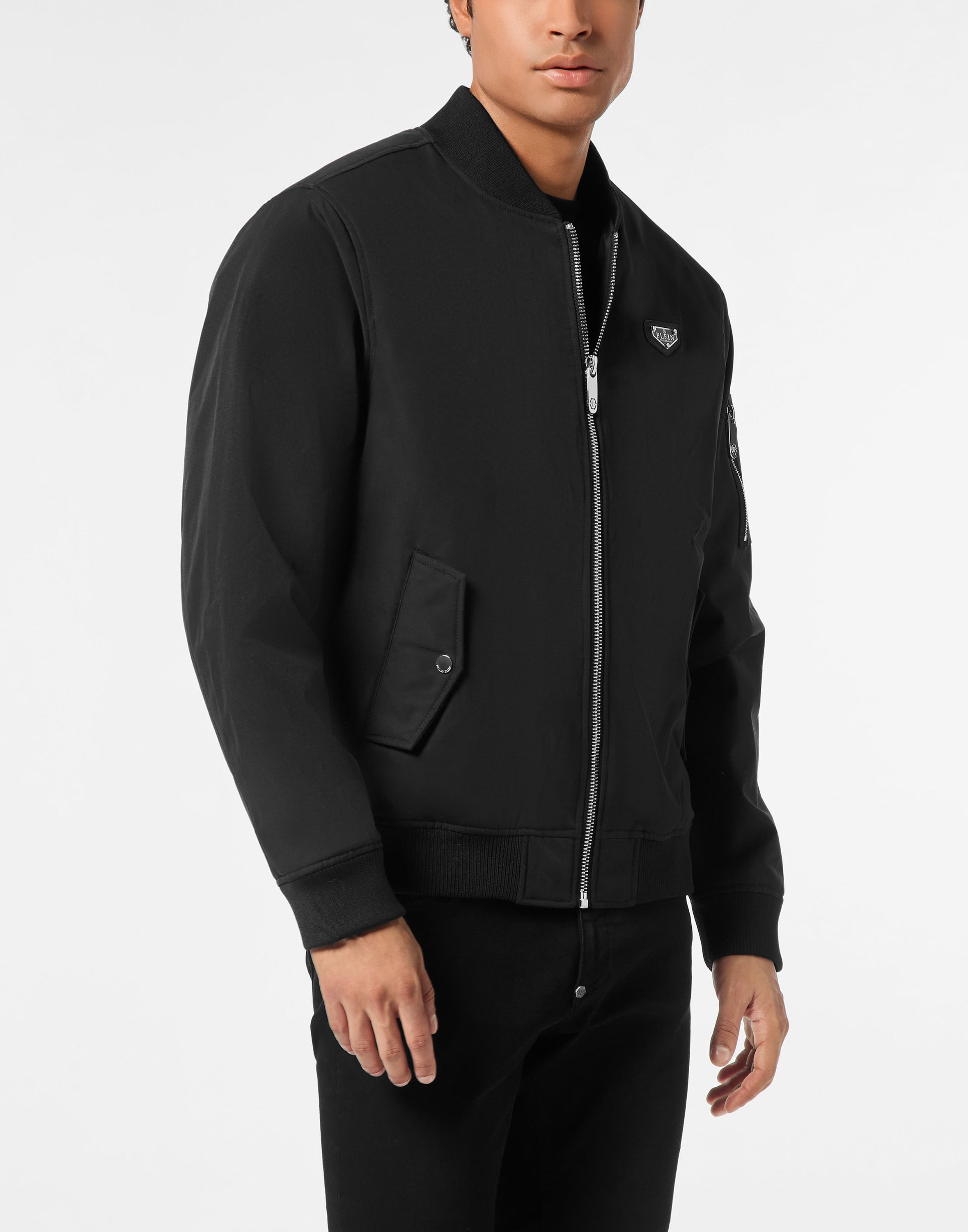 Nylon Bomber Jacket