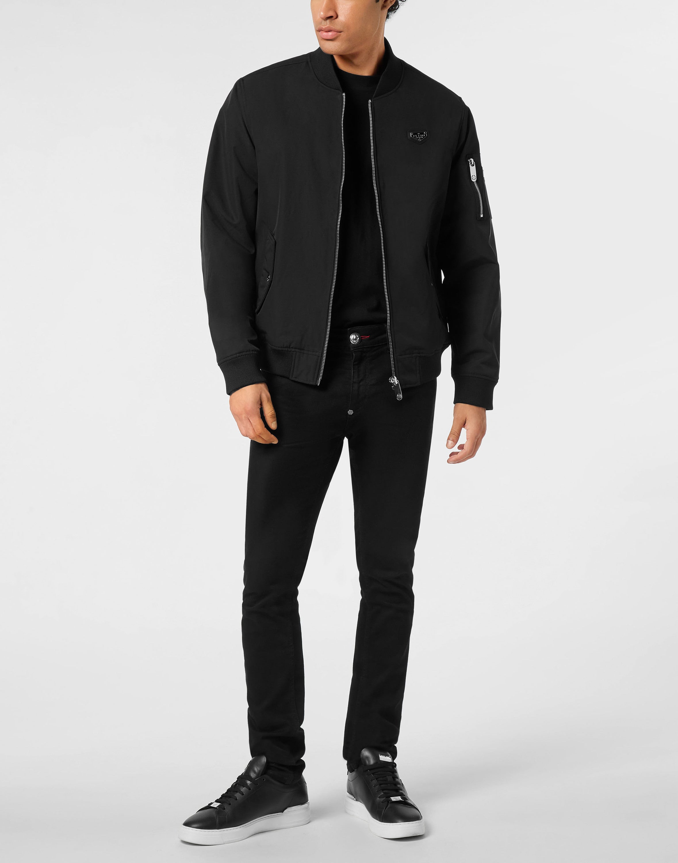 Nylon Bomber Jacket