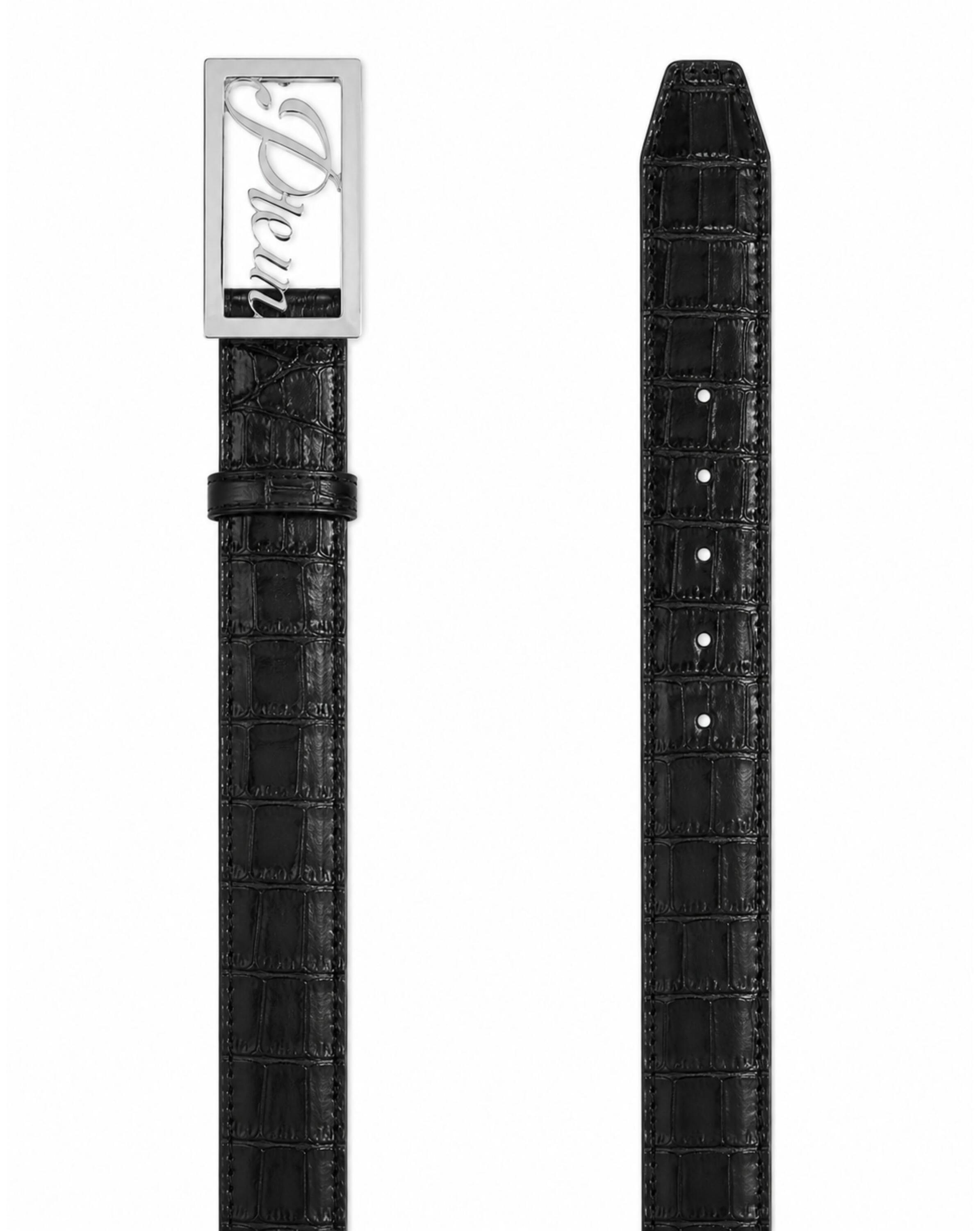 Saffiano Leather Belt Cocco