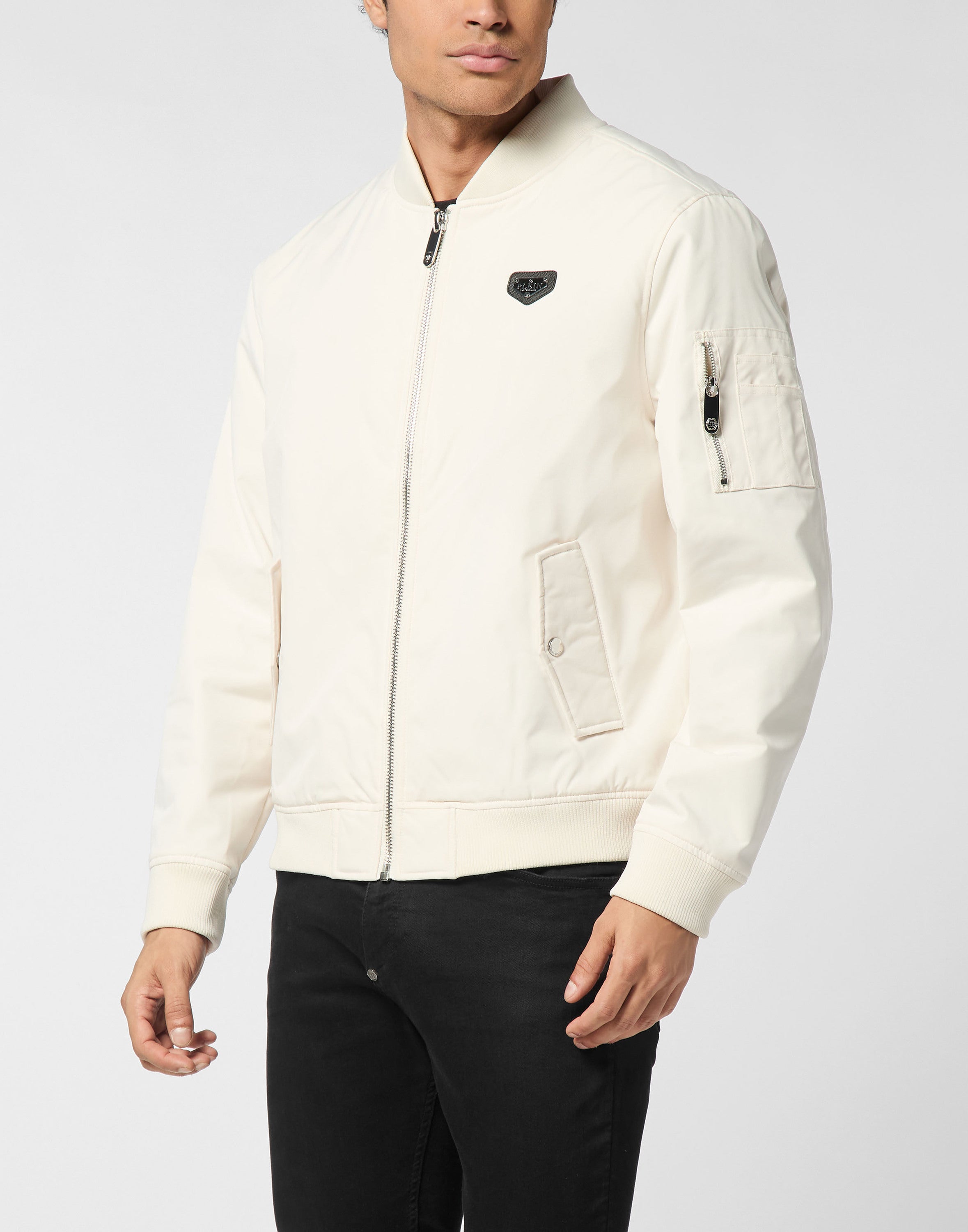 Nylon Bomber Jacket